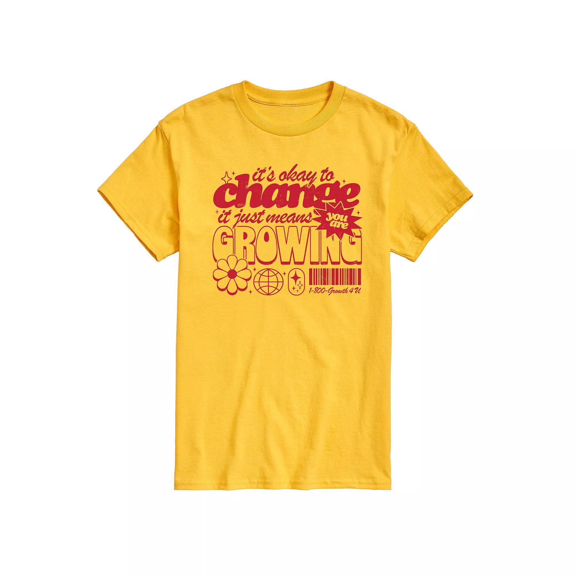 Mens Okay To Change Graphic Tee Product Image