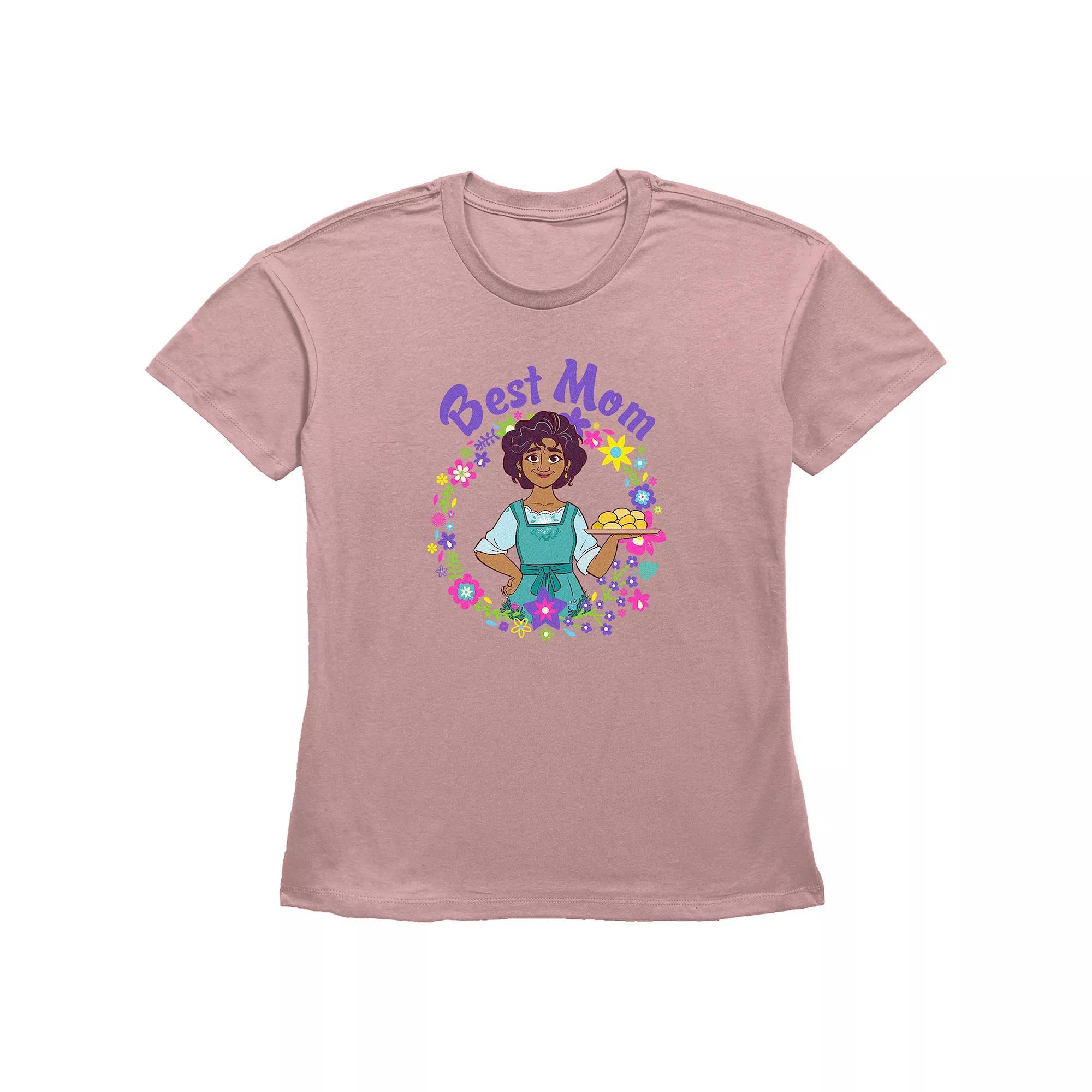 Disney Encanto Womens Best Mom Basic Fit Graphic Tee Product Image