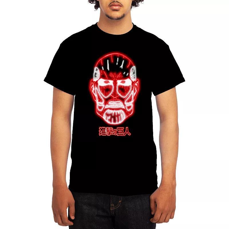 Men's Attack on Titan Distressed Scout Symbol Graphic Tee, Boy's, Size: Medium, Green Product Image