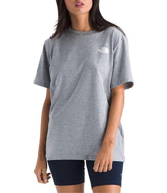 The North Face Crew Neck Rib Knit Short Sleeve Box Tee Product Image