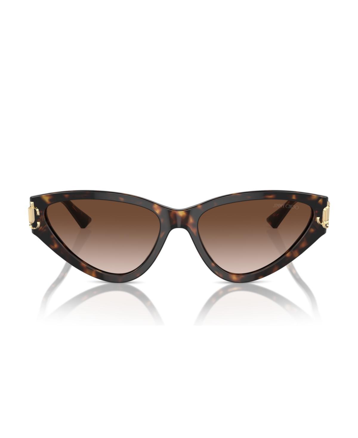 Jimmy Choo JC5019 55mm Cat Eye Sunglasses Product Image