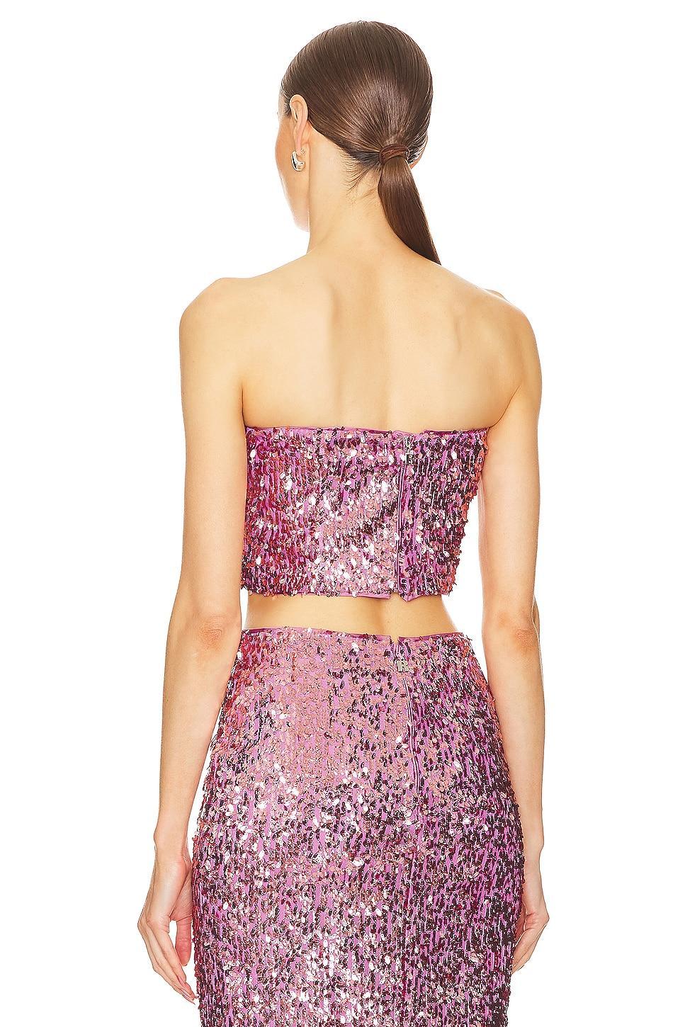 Sequin Crop Top ROTATE Product Image