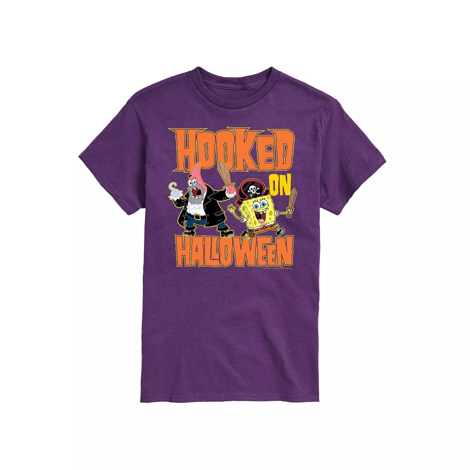 Mens SpongeBob SquarePants Halloween Tee Product Image