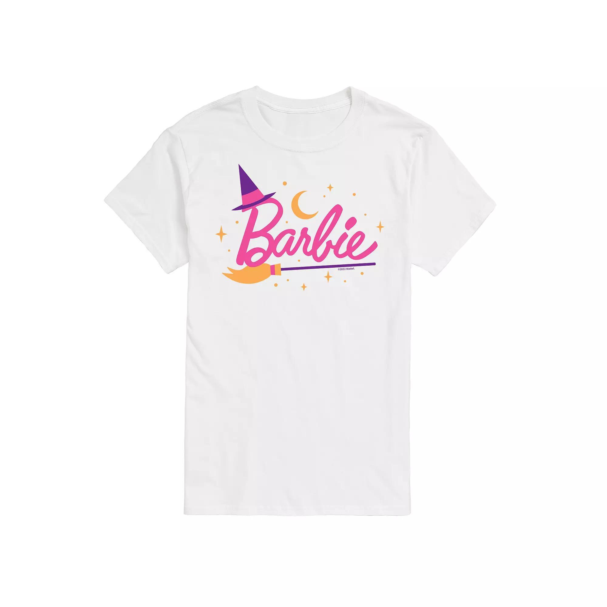 Big & Tall Barbie Witch Logo Graphic Tee, Mens Blue Product Image