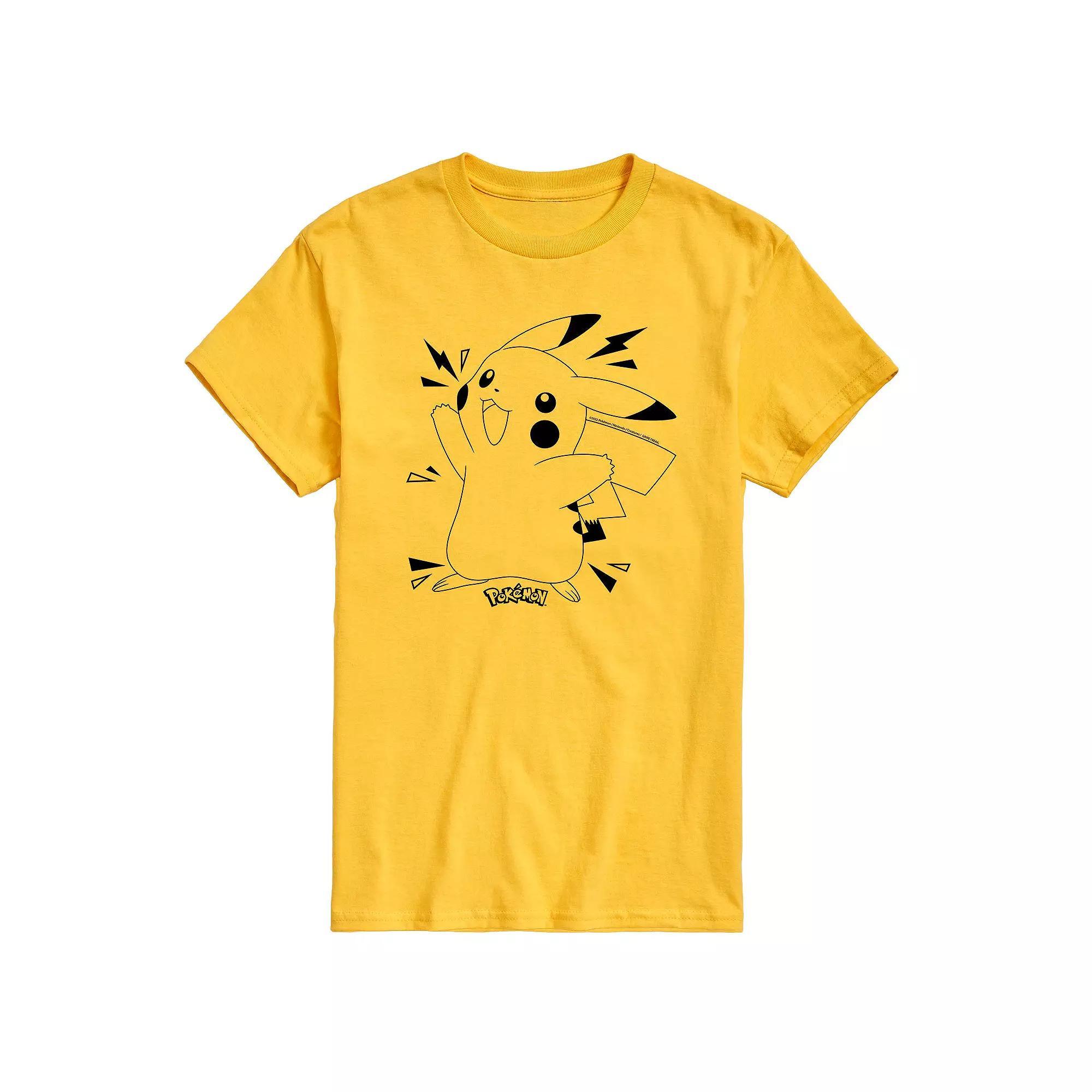 Mens Pokemon Pika Dex Tee Product Image
