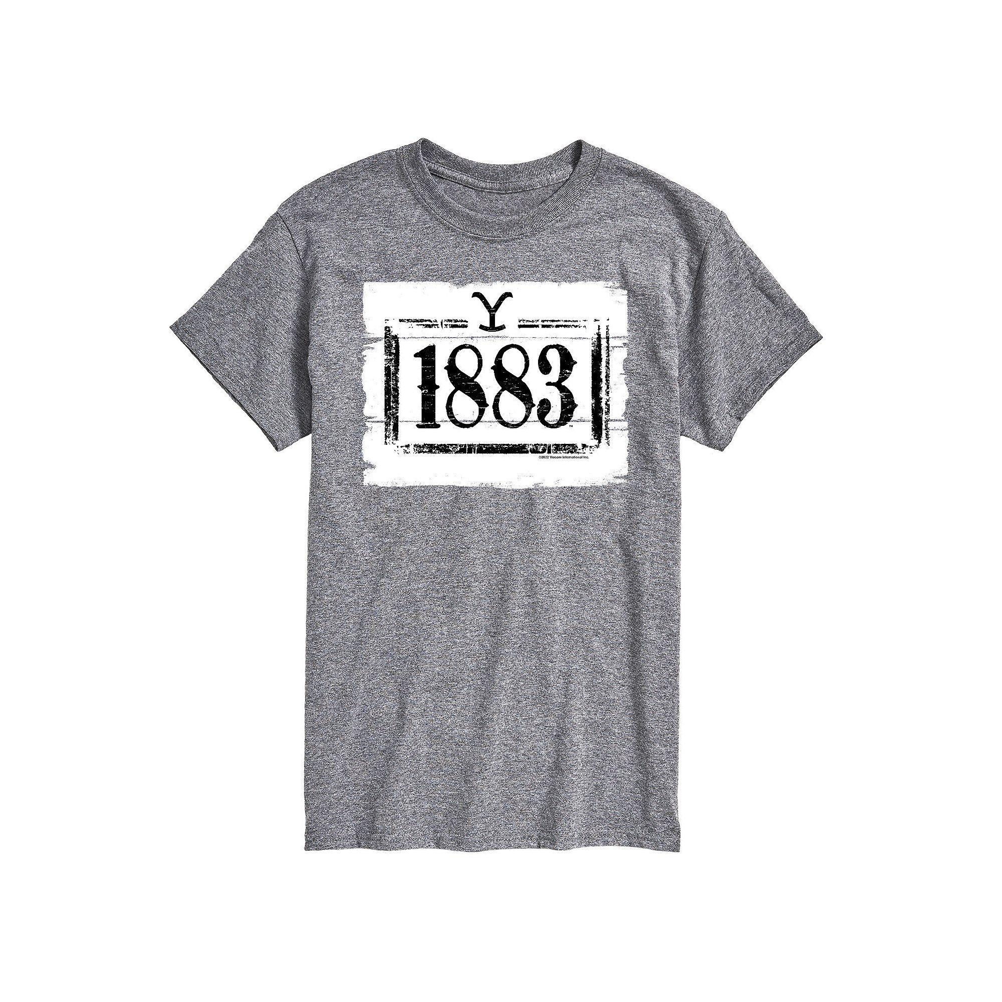 Big & Tall 1883 Wood Sign Graphic Tee, Mens Product Image