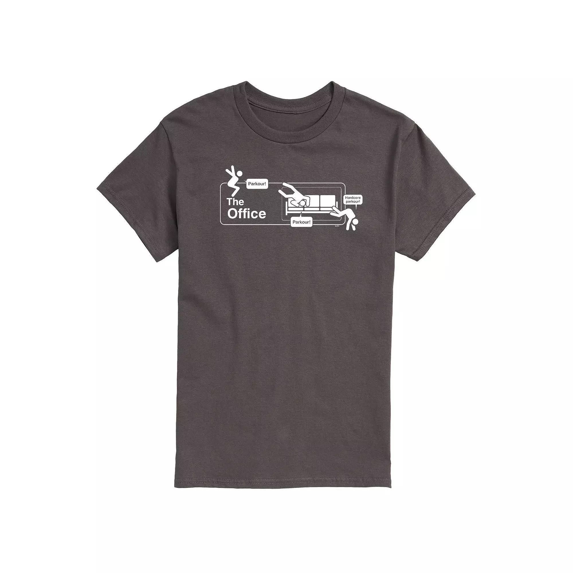 Men's The Office Pretzel Day Tee, Size: Medium, Grey Product Image