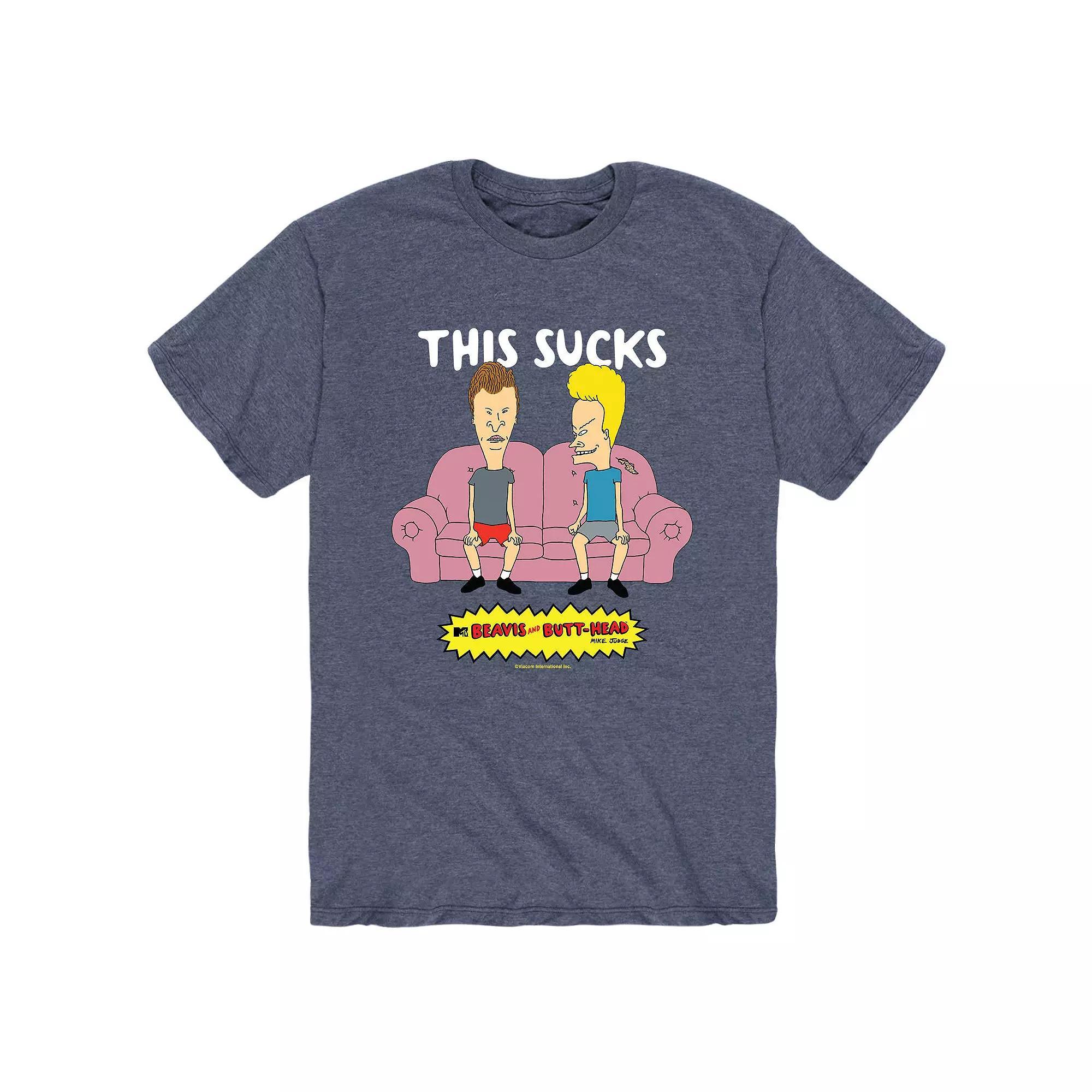 Mens Beavis & Butthead This Sucks Tee Product Image