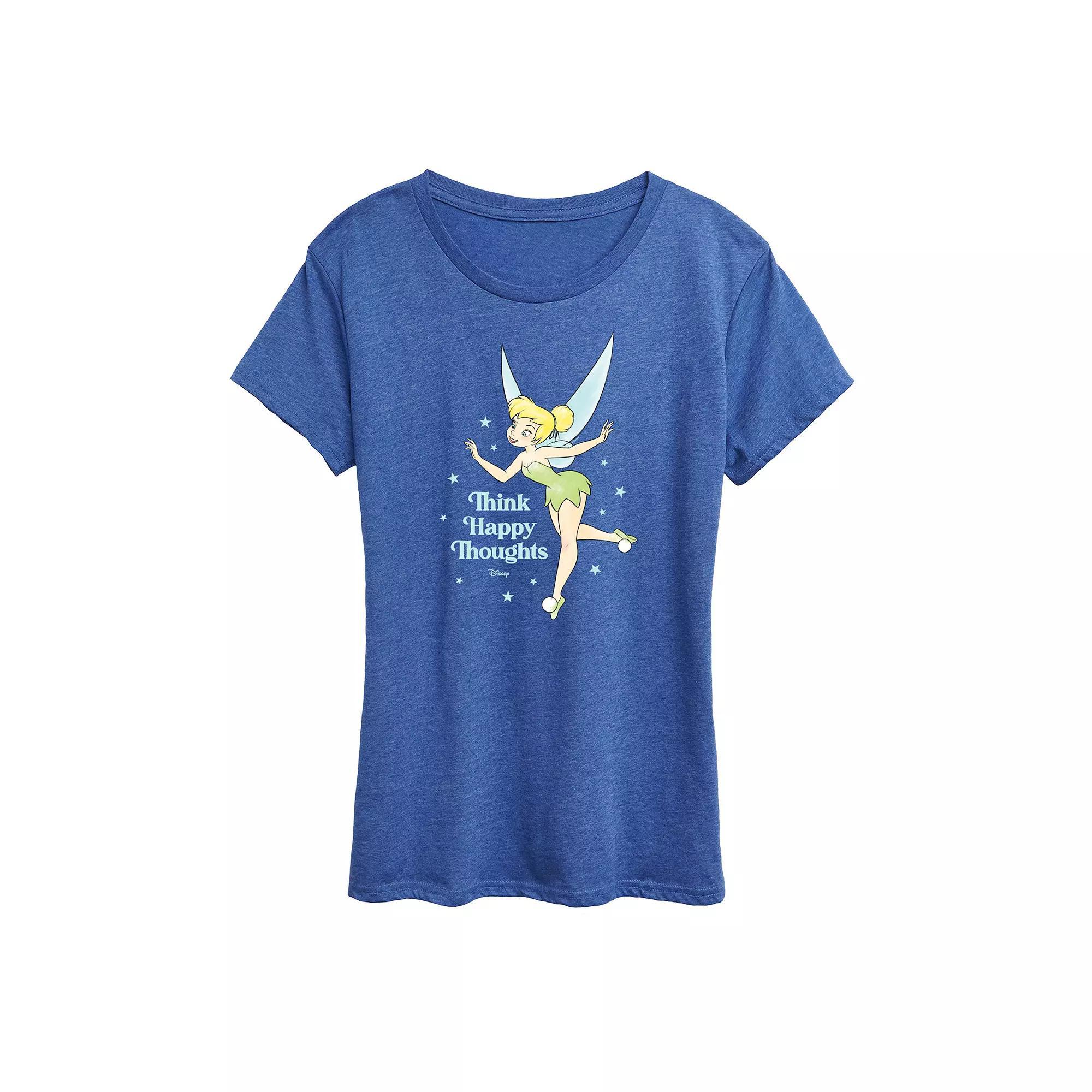 Womens Music is the Answer Graphic Tee Grey Royal Blue Product Image