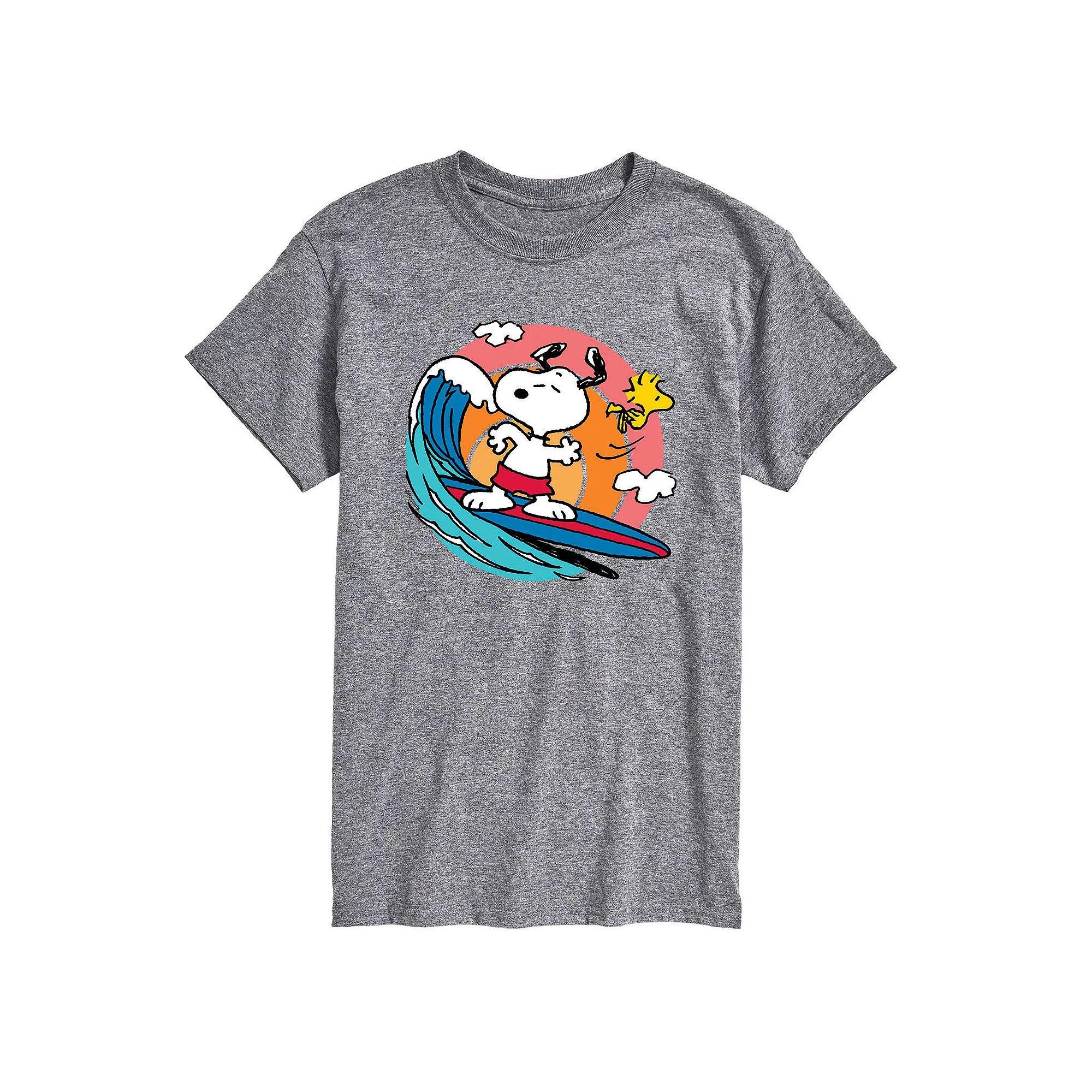 Mens Peanuts Snoopy Surf Tee Product Image
