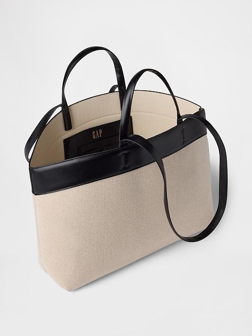 East-West Canvas Tote Bag Product Image