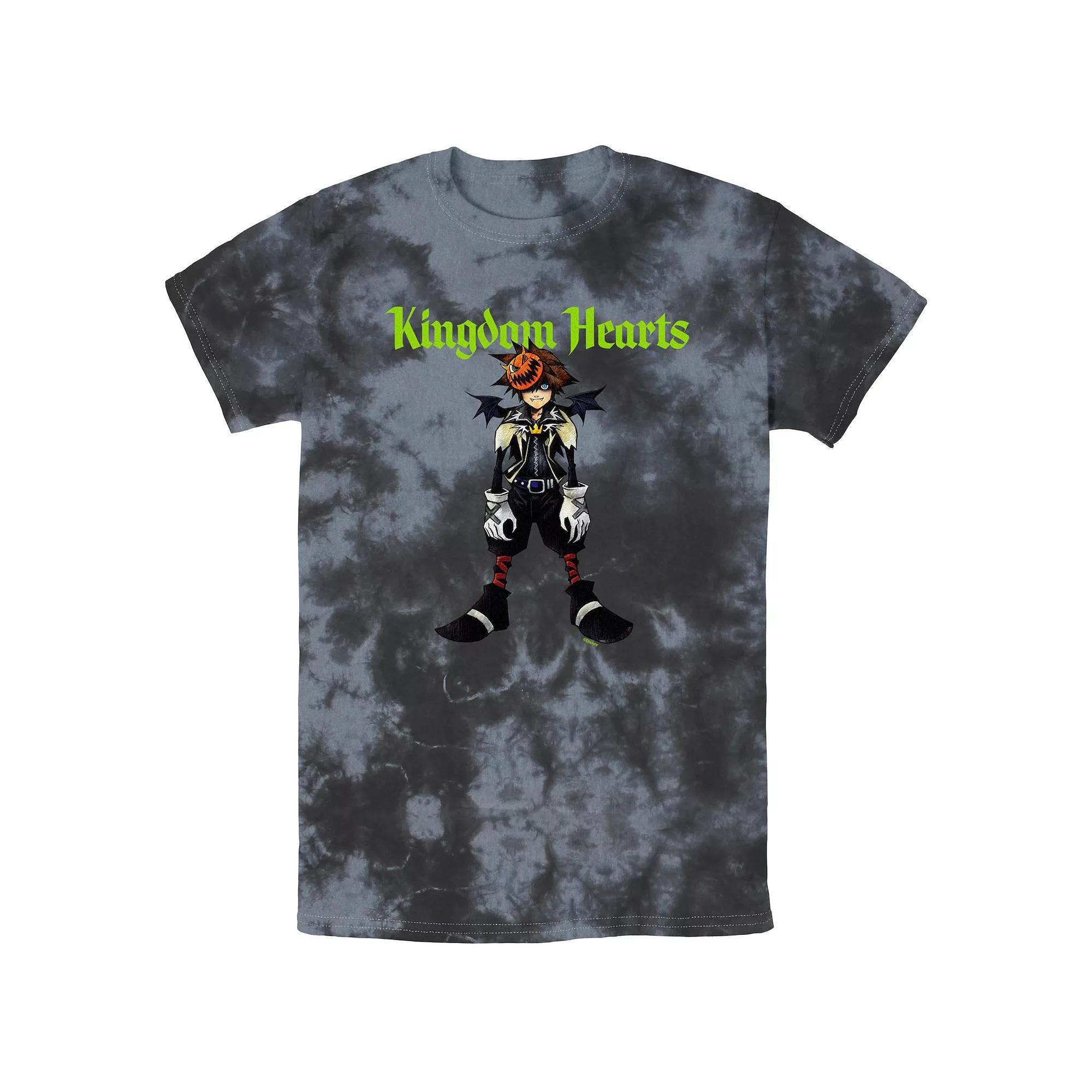 Disney's Kingdom Hearts Nightmare Sora Bombard Wash Men's Graphic Tee, Size: XL, Black Grey Product Image