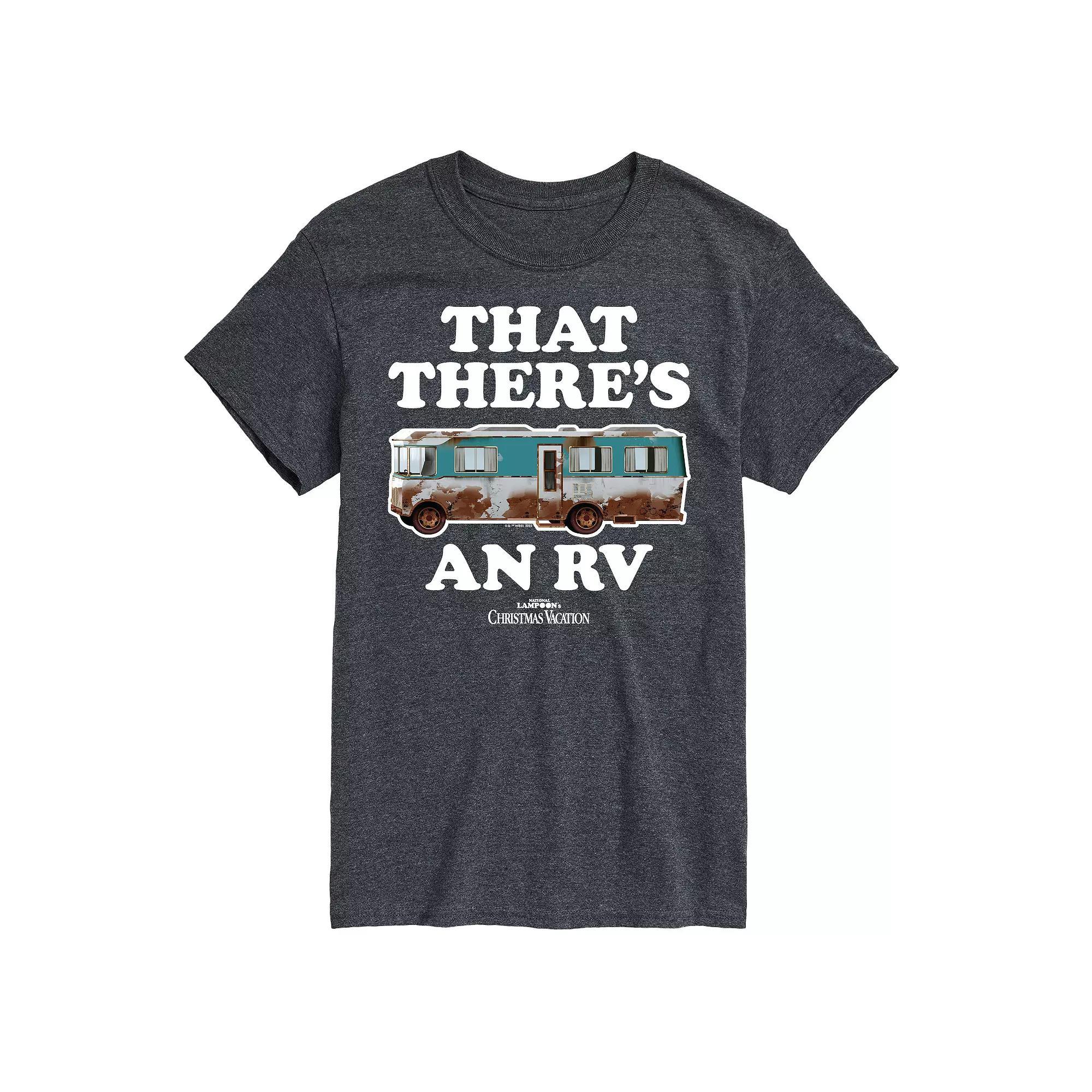 Big & Tall National Lampoon's Christmas Vacation That There's An RV Graphic Tee, Men's, Size: 3XB, Black Product Image