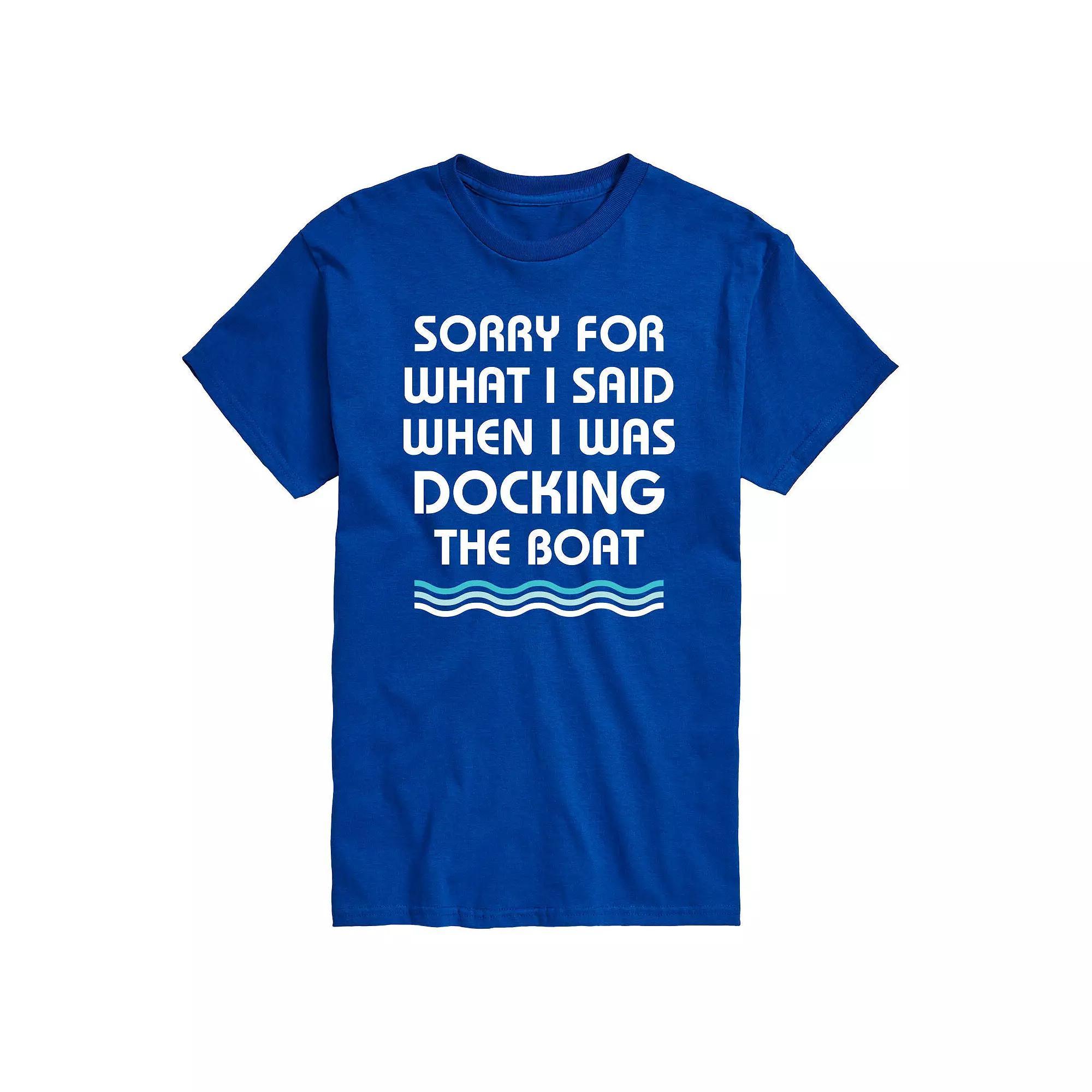 Mens Said Docking The Boat Tee Product Image