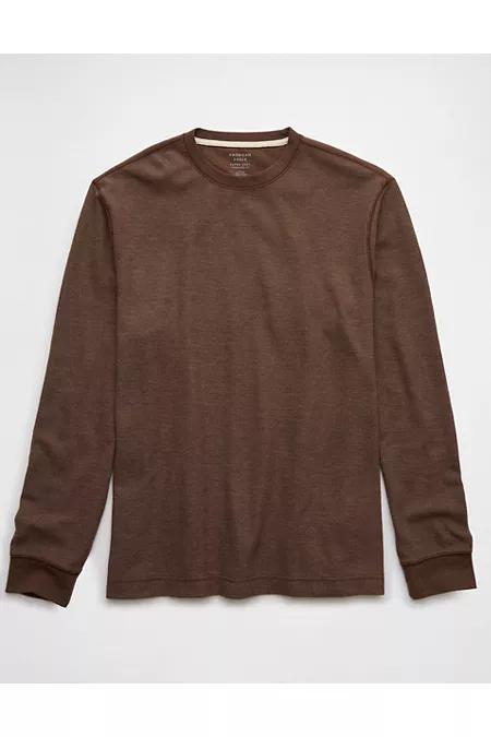 AE Long-Sleeve Ribbed Thermal T-Shirt Men's Product Image