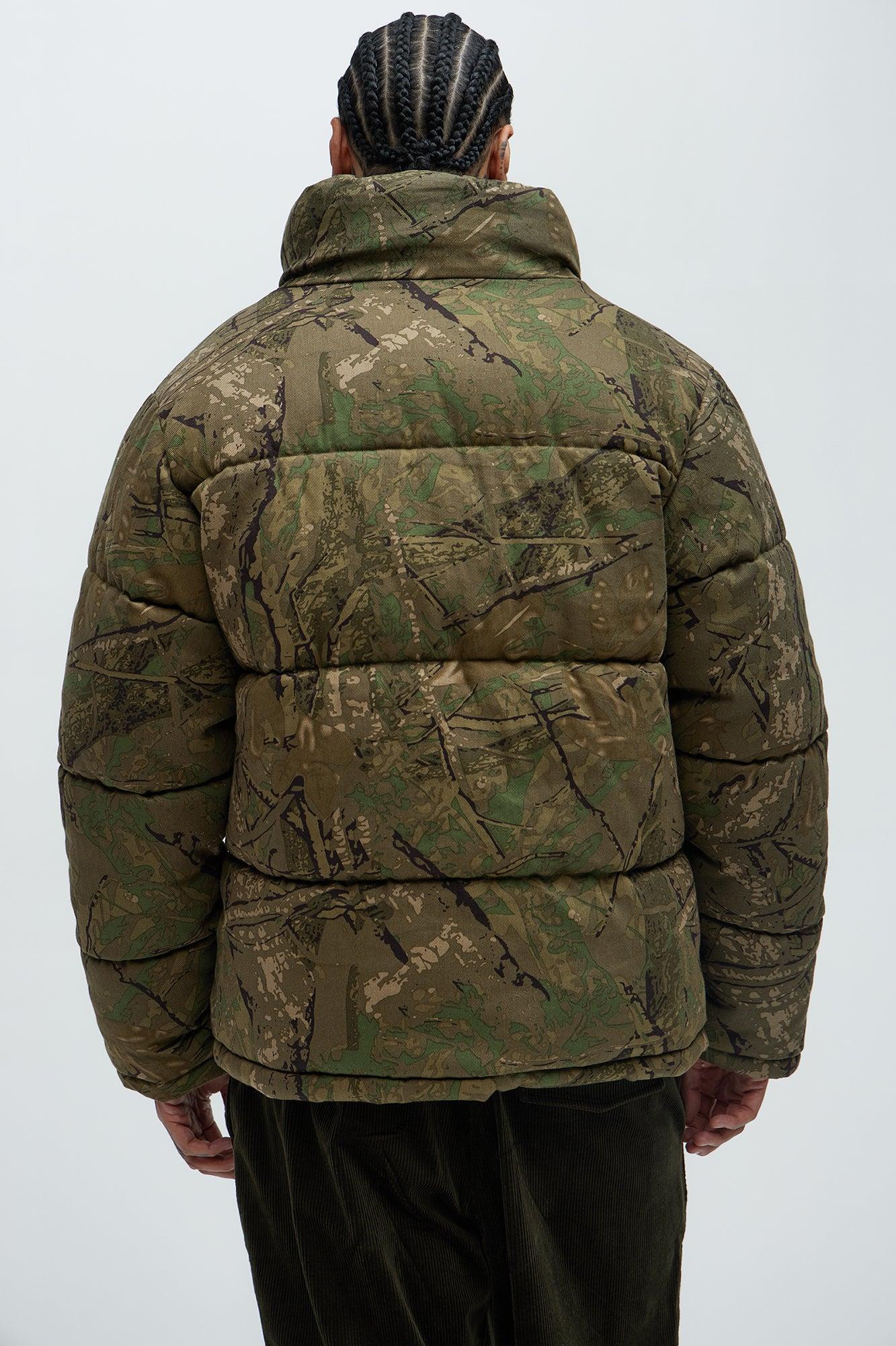 Countryside Puffer Jacket - Camouflage Product Image