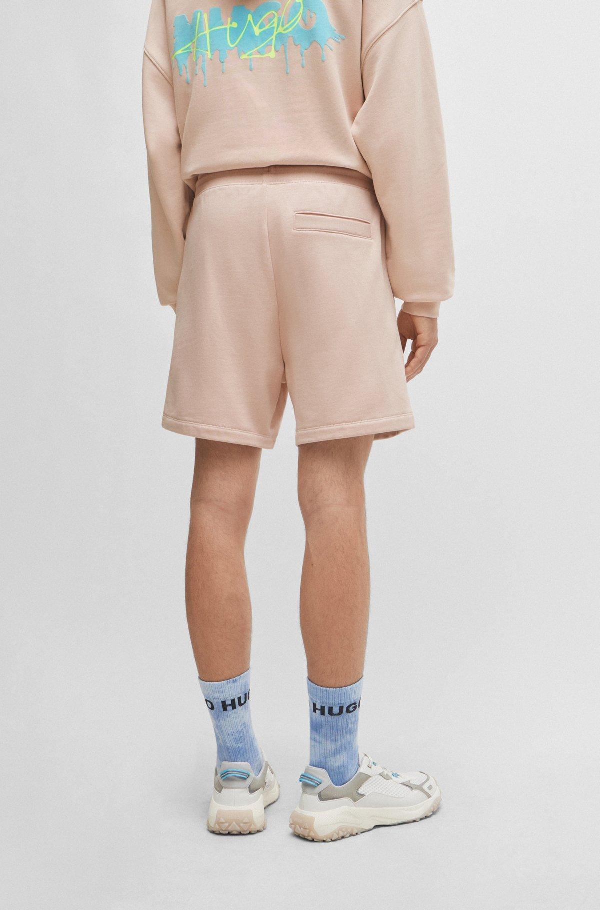 Cotton-terry shorts with new-season logo Product Image