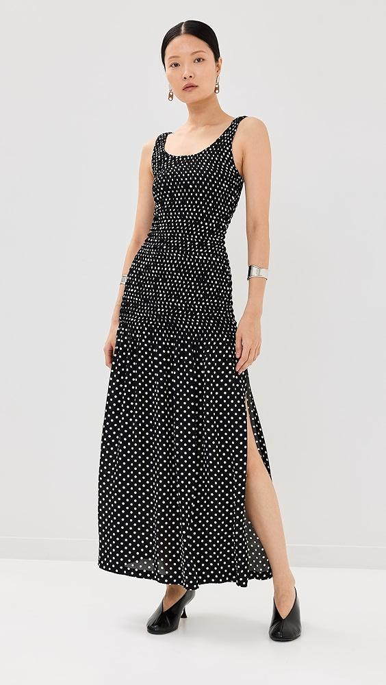 rabanne Long Crepe Dress | Shopbop Product Image