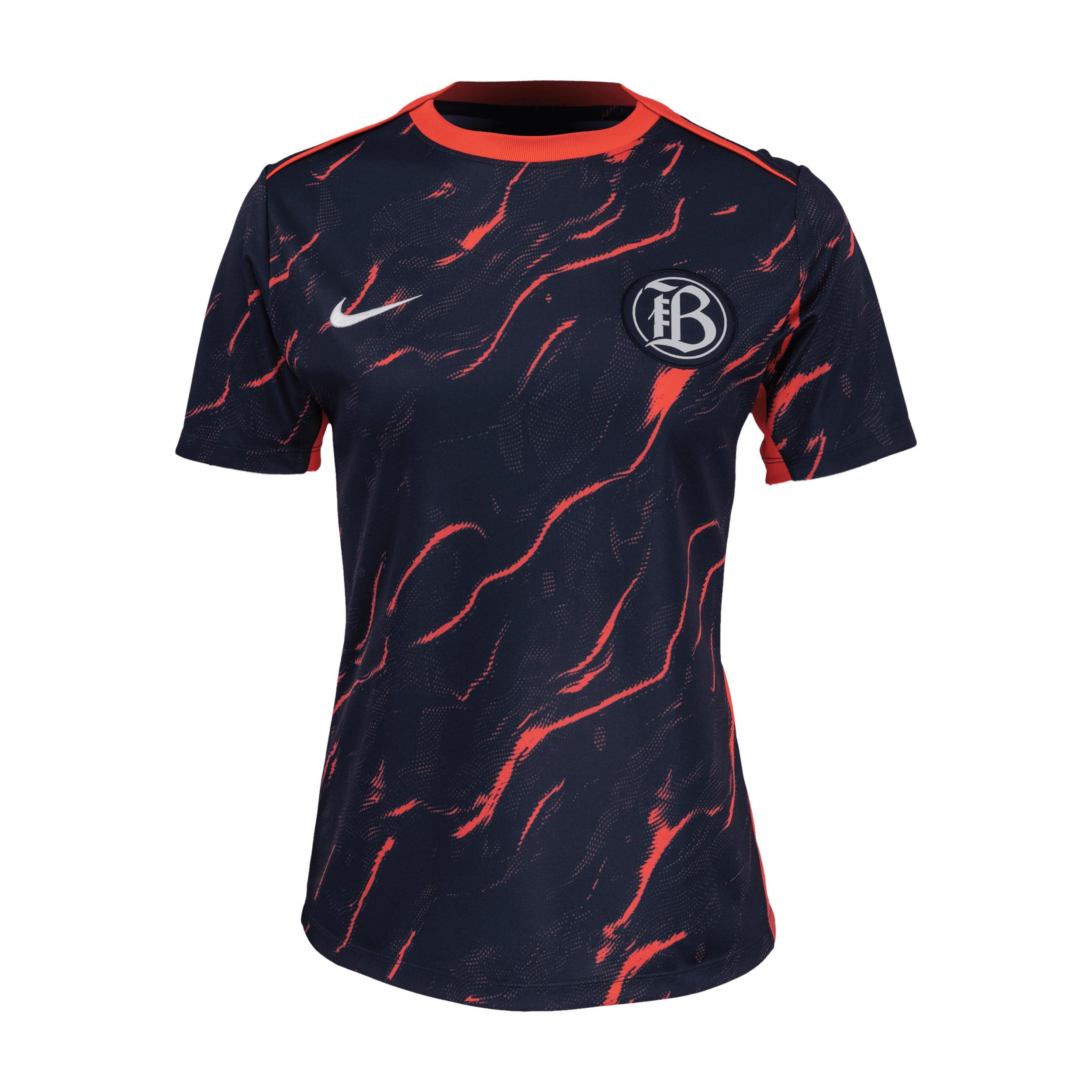 Bay FC 2025 Nike Women's NWSL Short-Sleeve Pre-Match Top Product Image