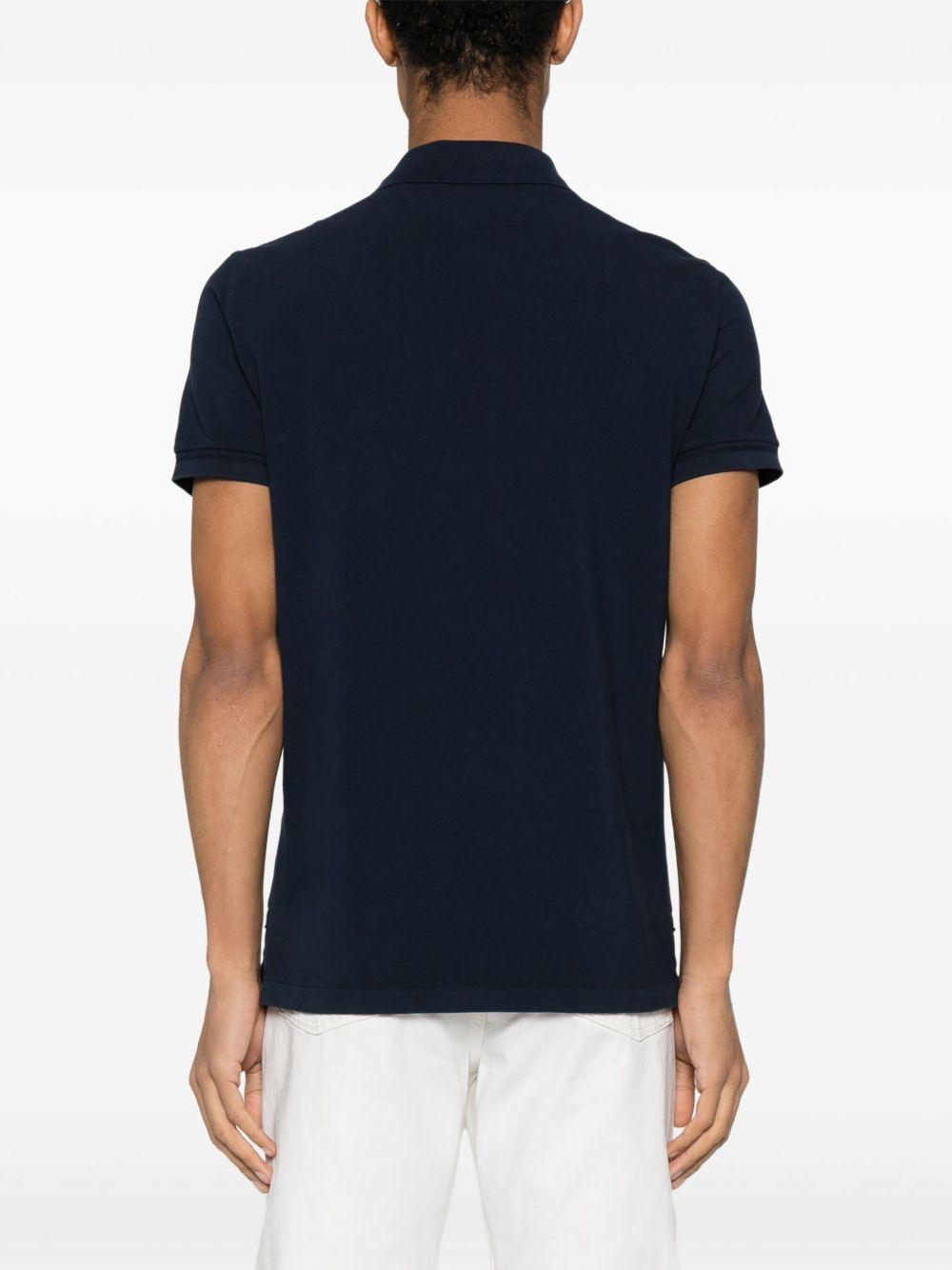 Tennis cotton polo shirt Product Image