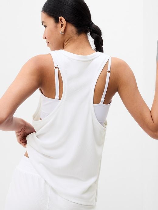 GapFit Double-Knit Mesh Tank Top Product Image
