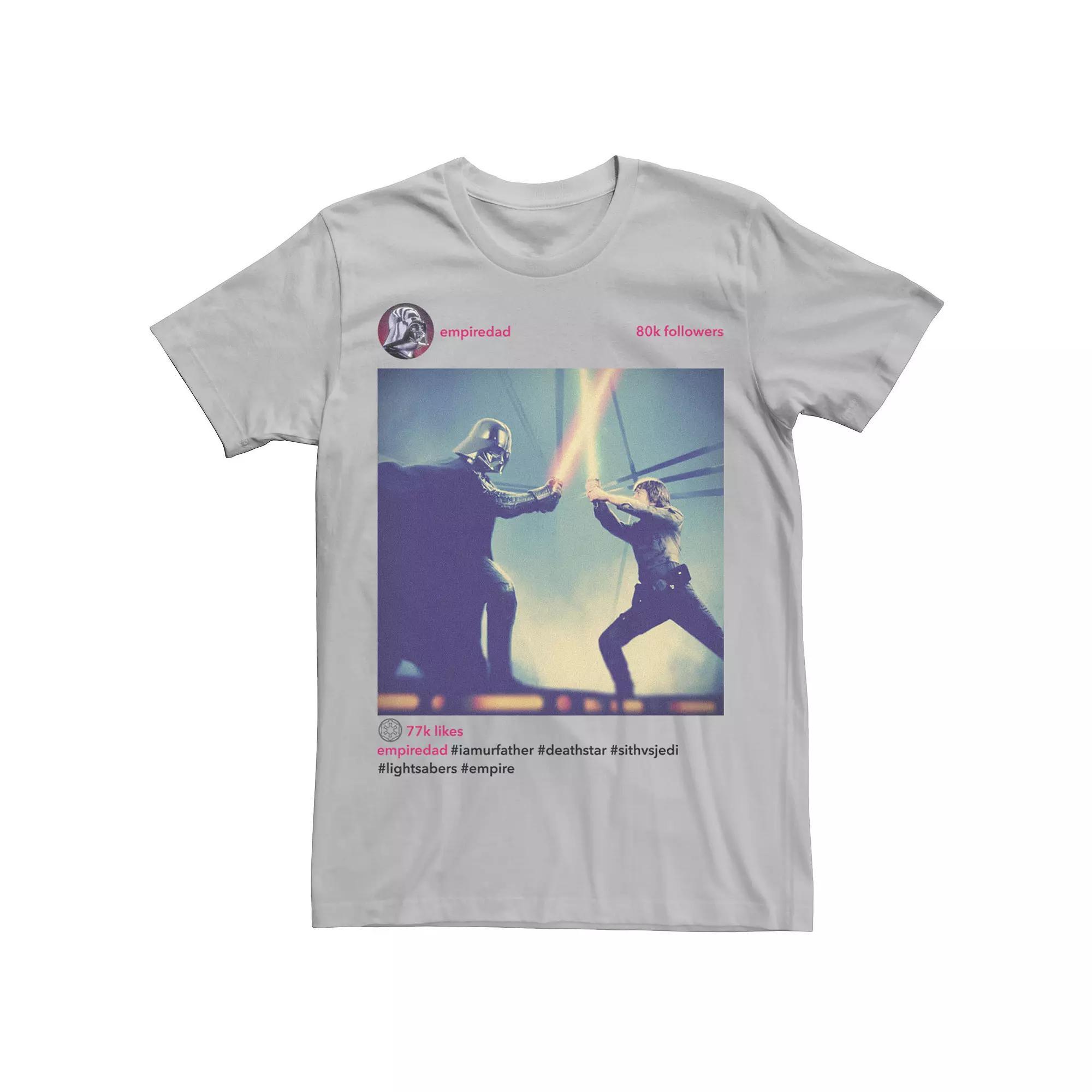 Mens Star Wars Empire Dad Post Graphic Tee Product Image