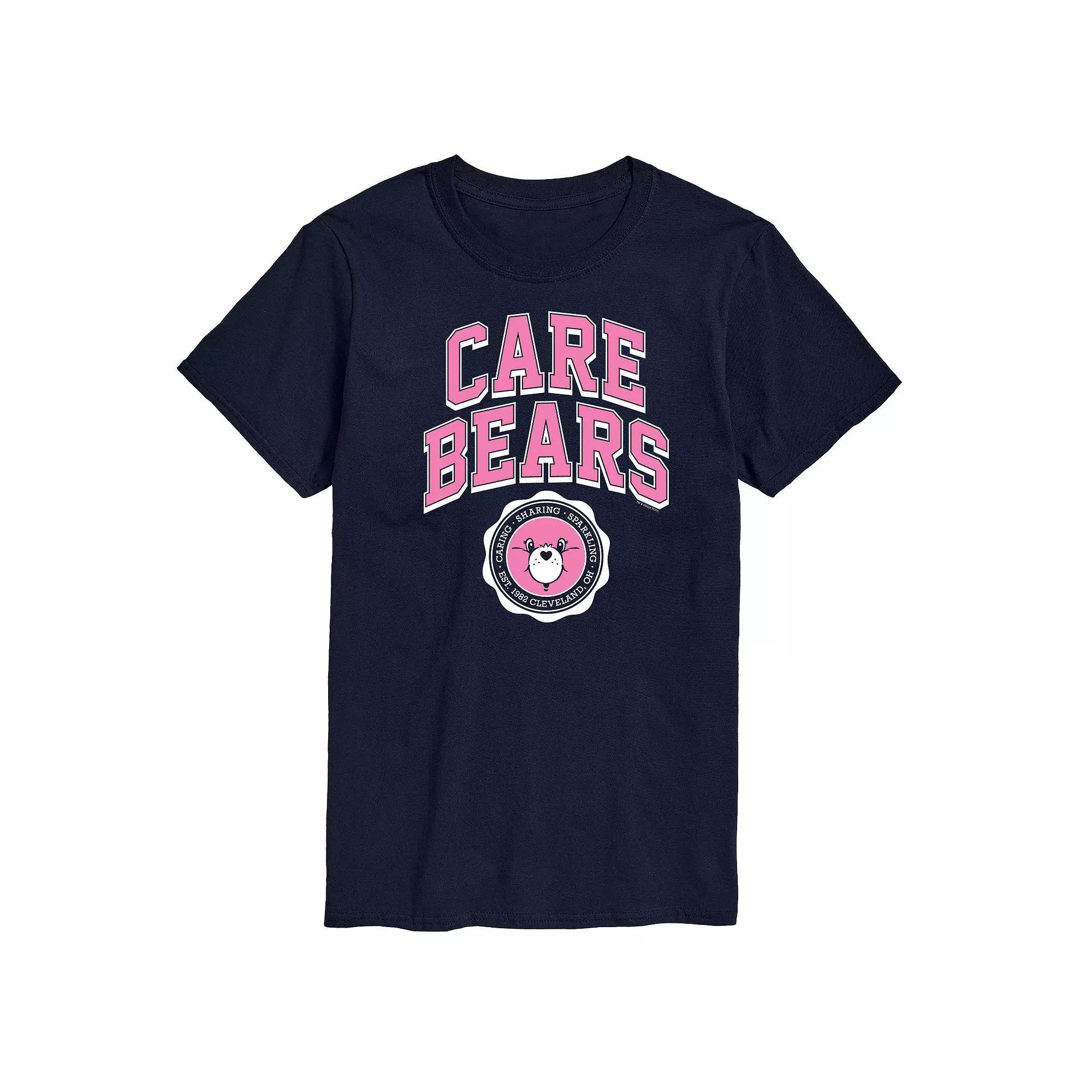 Mens Care Bears Varsity Seal Graphic Tee Product Image