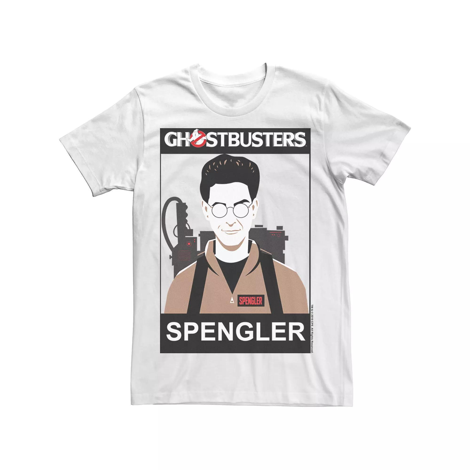Men's Ghostbusters Spengler Name Portrait Tee, Size: XXL, White Product Image