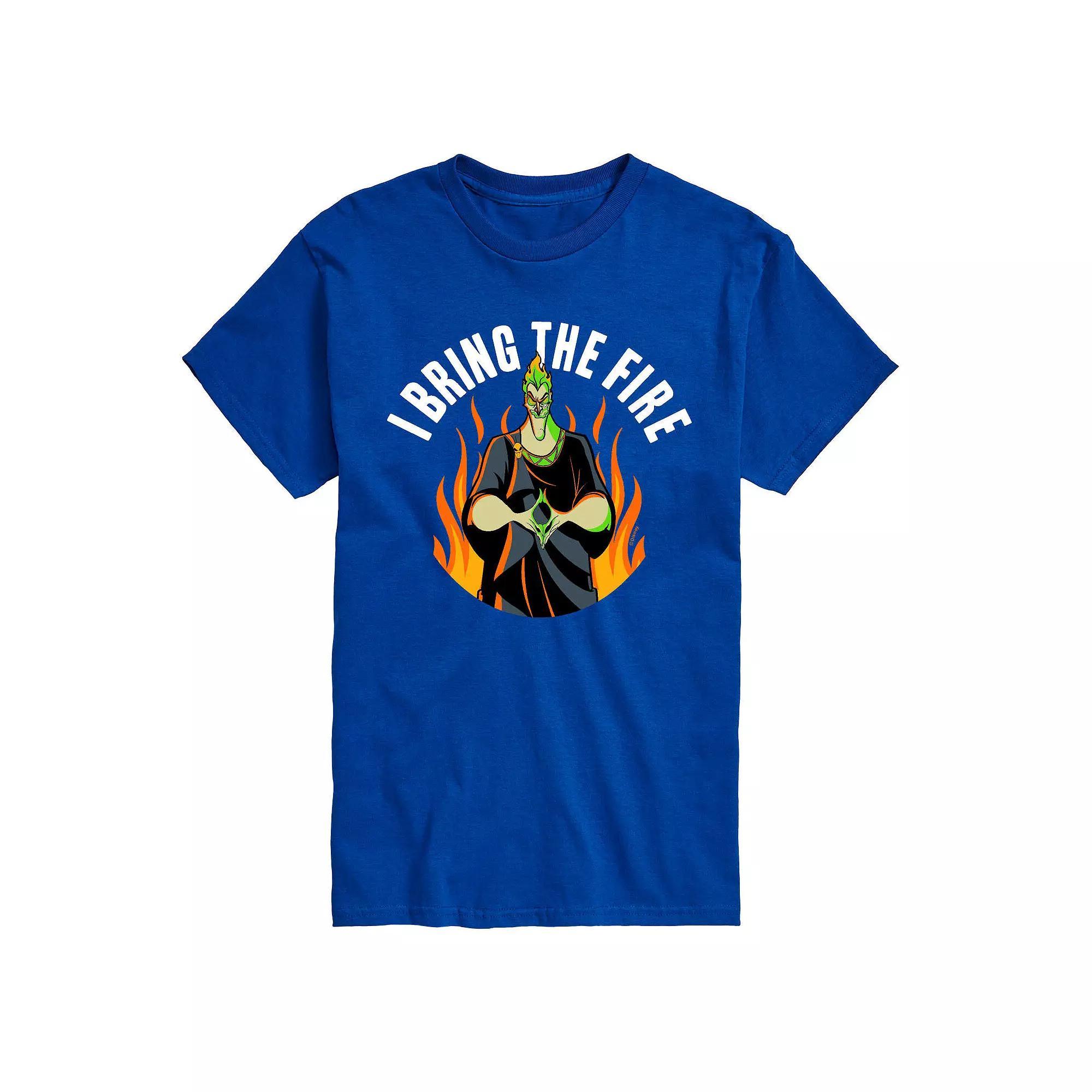 Disney Villains Hercules Hades Mens Fire Graphic Tee Product Image