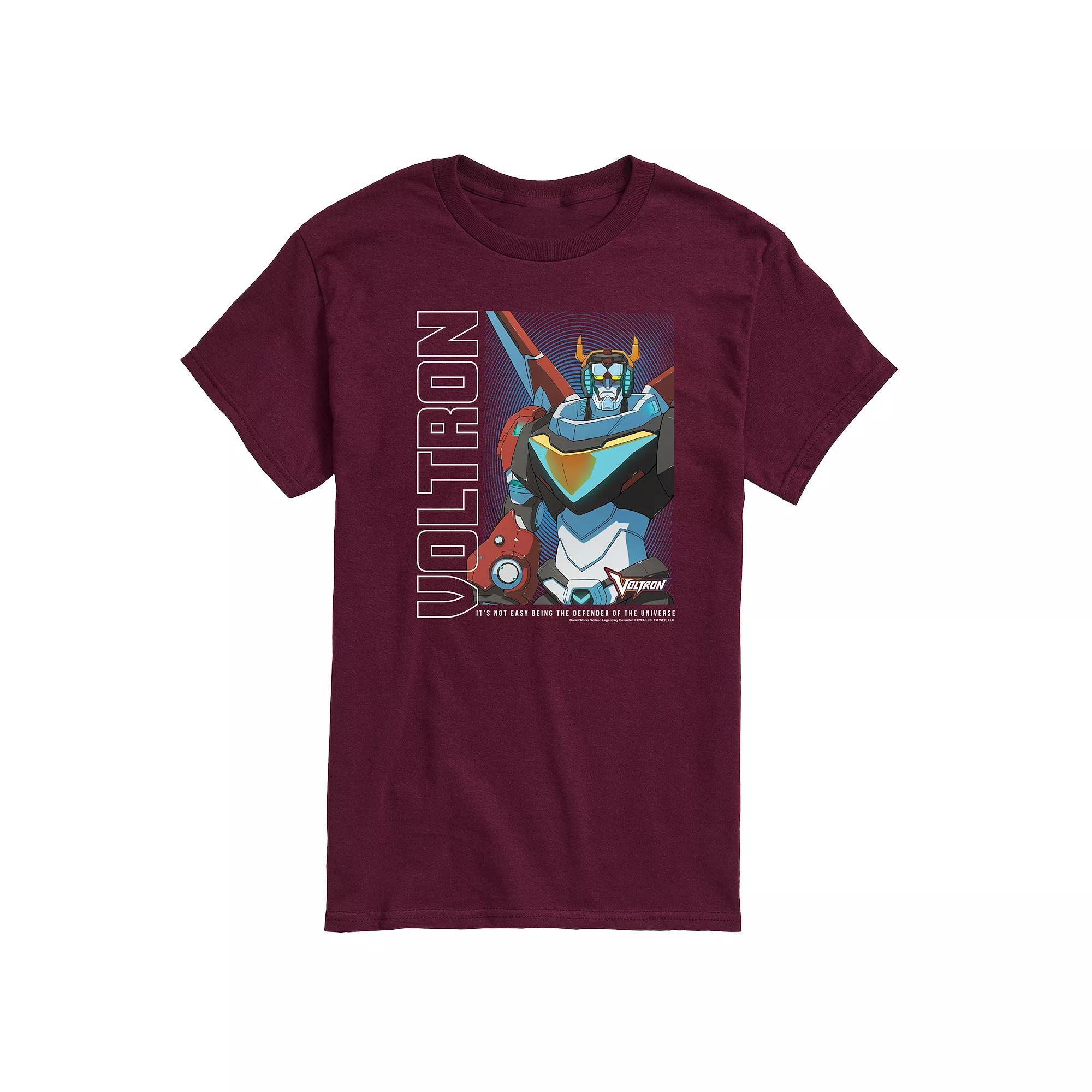 Mens Not Easy Being Defender Of The Universe Graphic Tee Red Product Image