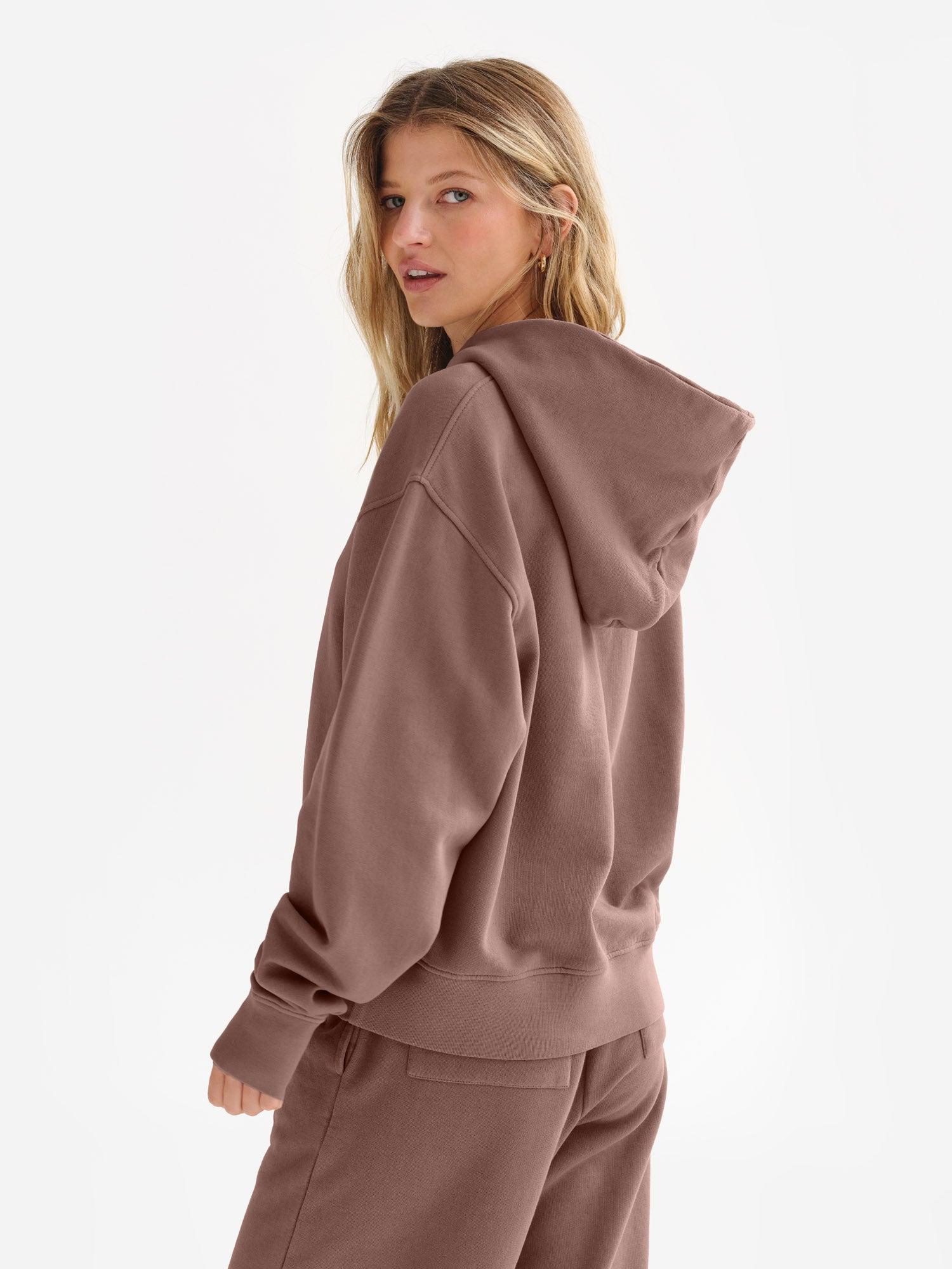 Organic Fleece Relaxed Hoodie Female Product Image