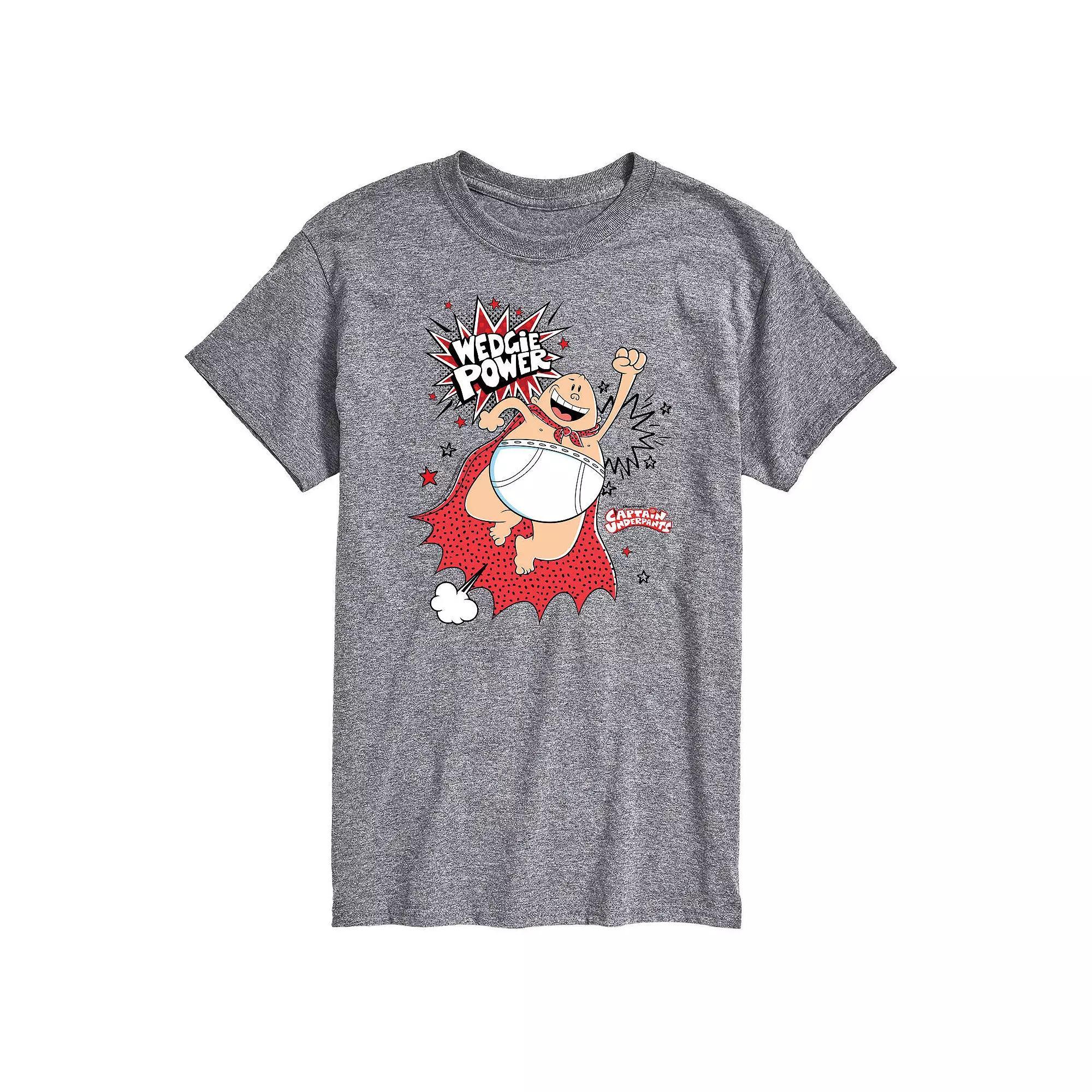 Big & Tall Captain Underpants Wedgie Power Graphic Tee, Mens Product Image