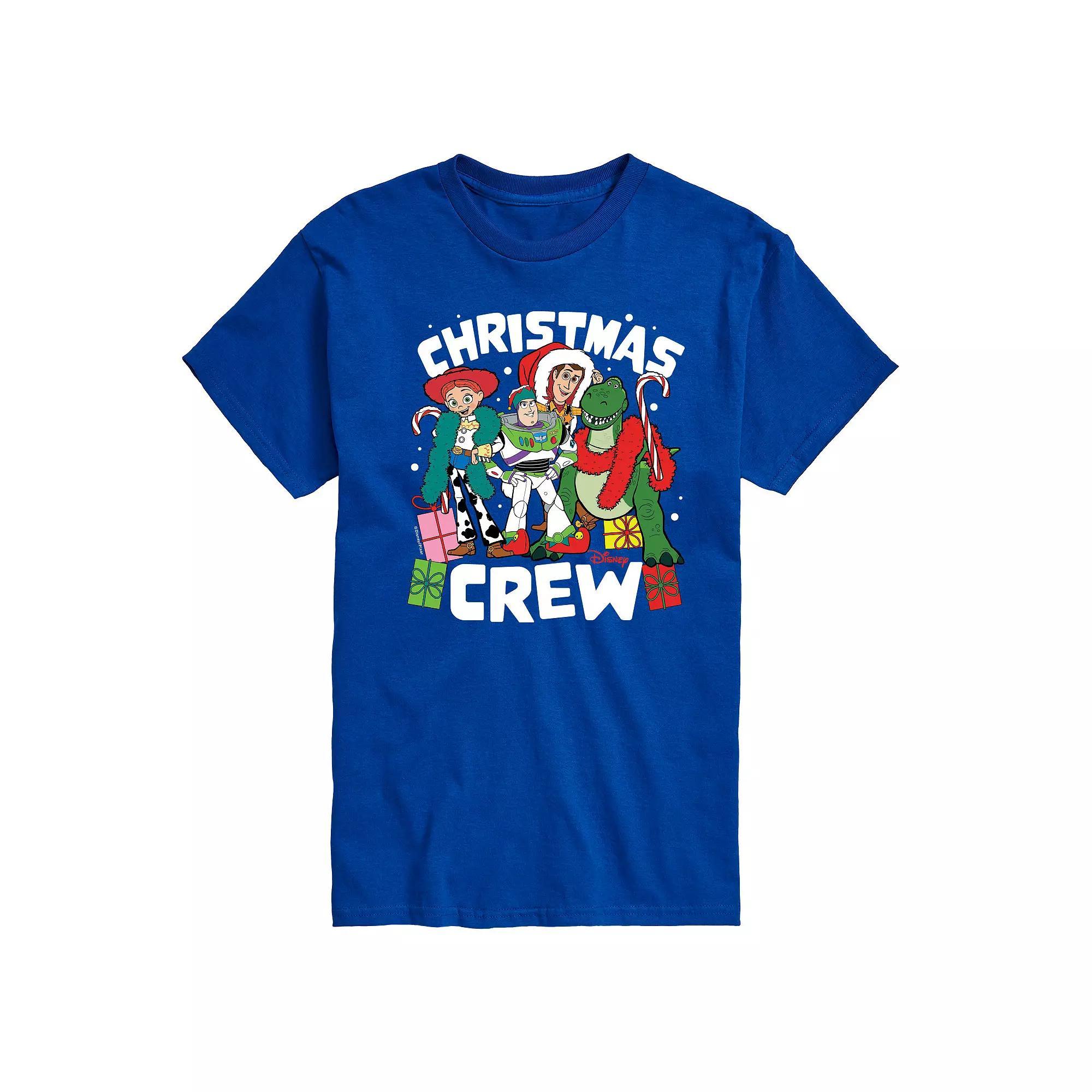Disney / Pixars Toy Story 4 Mens Christmas Crew Graphic Tee Product Image