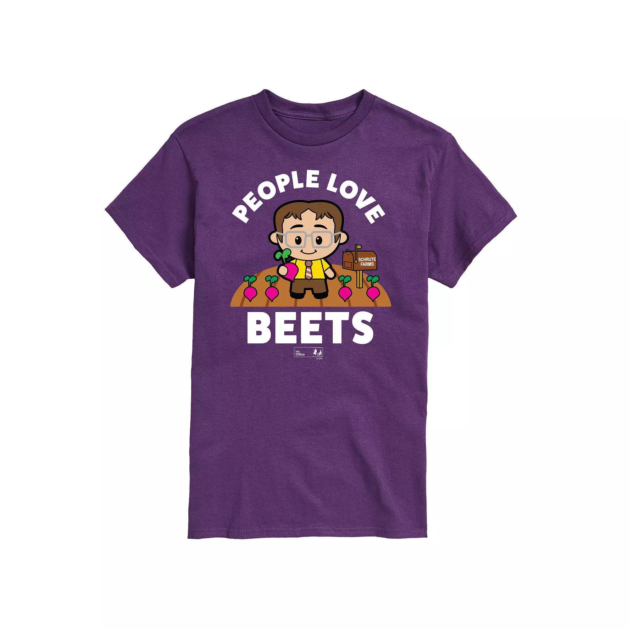 Mens The Office People Love Beets Graphic Tee Product Image