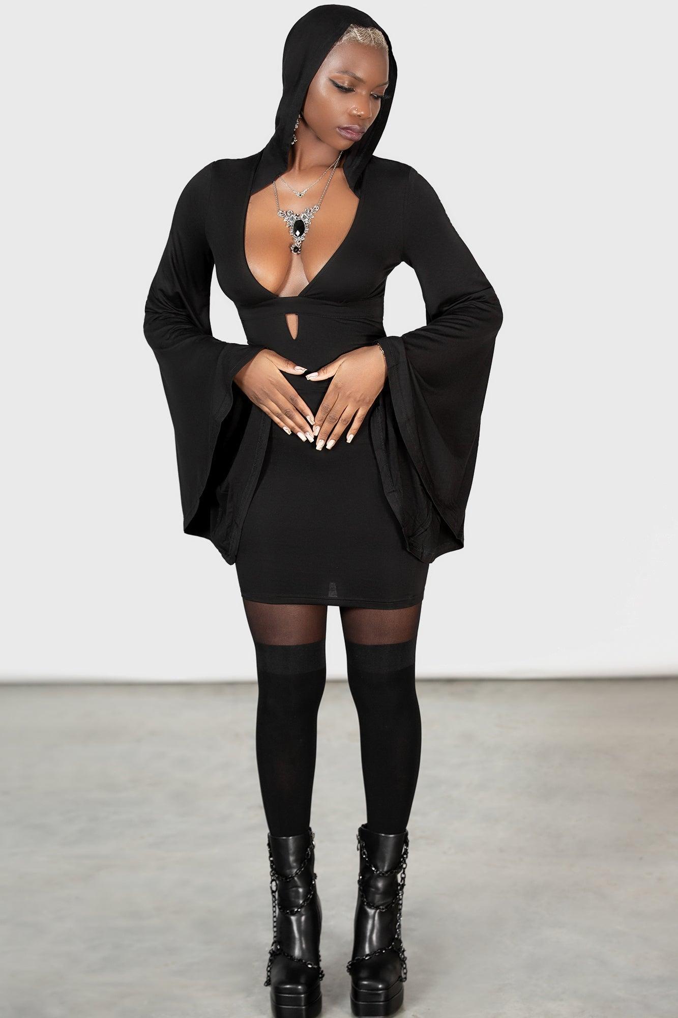 Deity Hood Dress - Resurrect Female Product Image