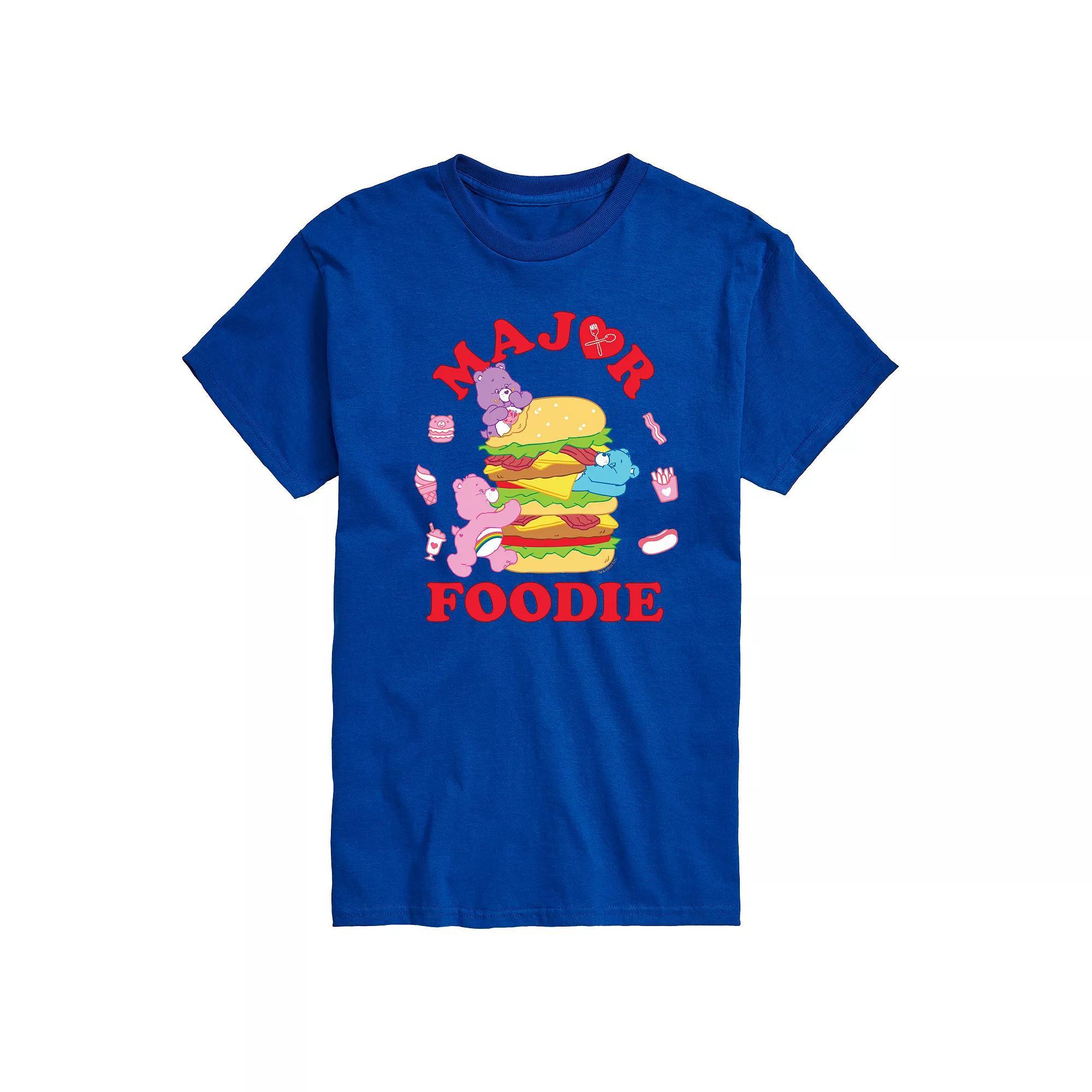 Mens Care Bears Major Foodie Graphic Tee Product Image
