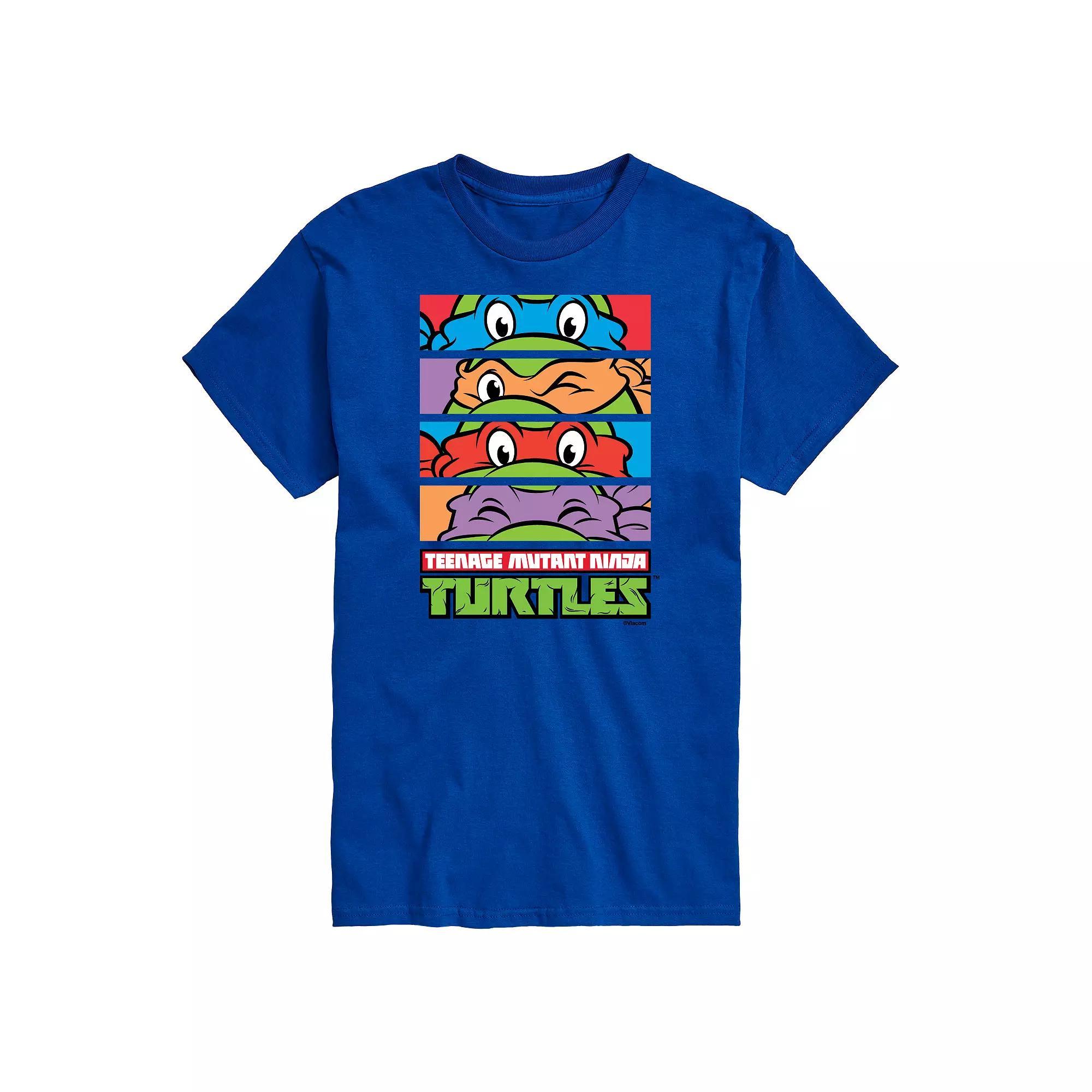 Mens Care Bears Space Out Dark Graphic Tee Blue Product Image