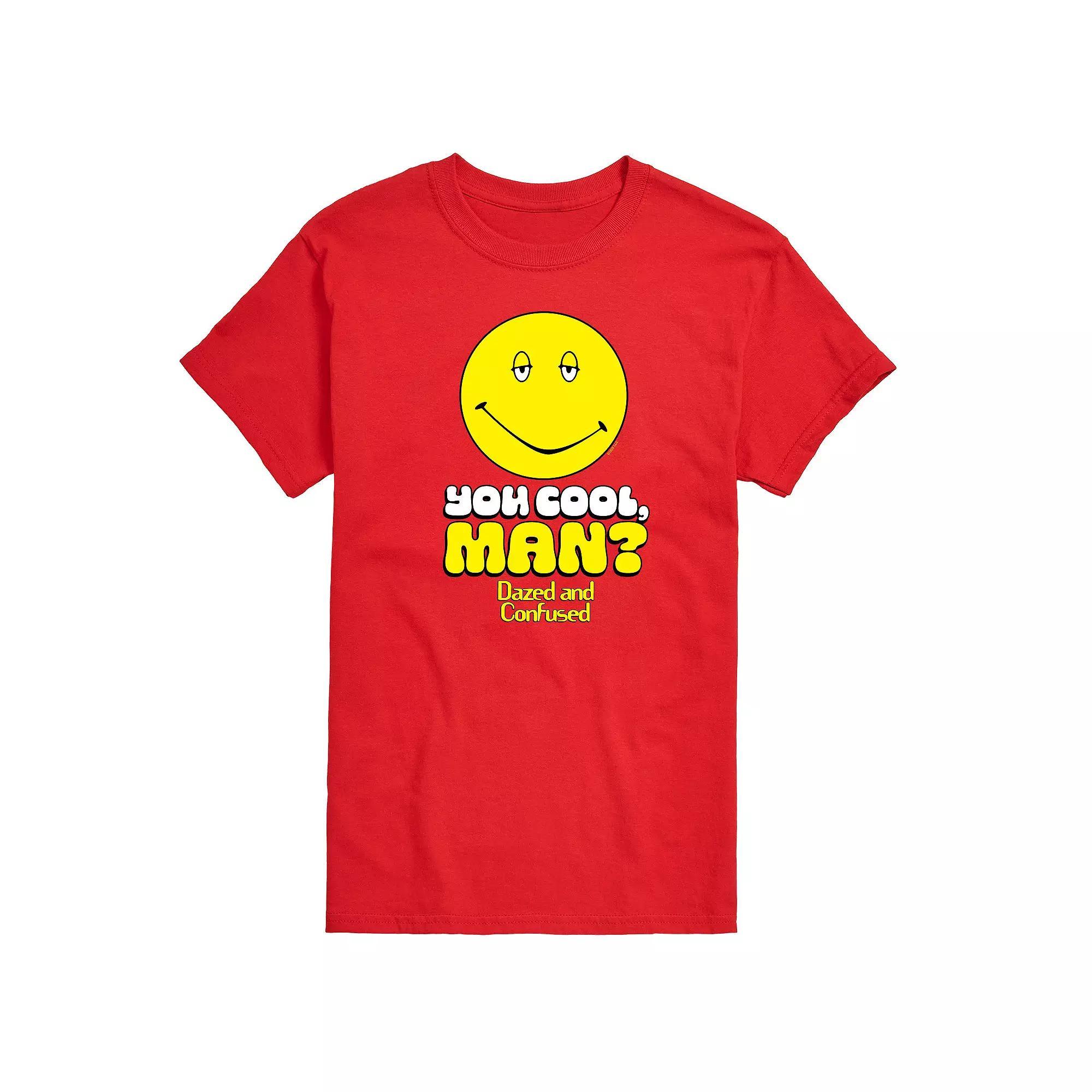 Men's Dazed and Confused You Cool Man Graphic Tee, Size: Medium, Grey Military Green Product Image