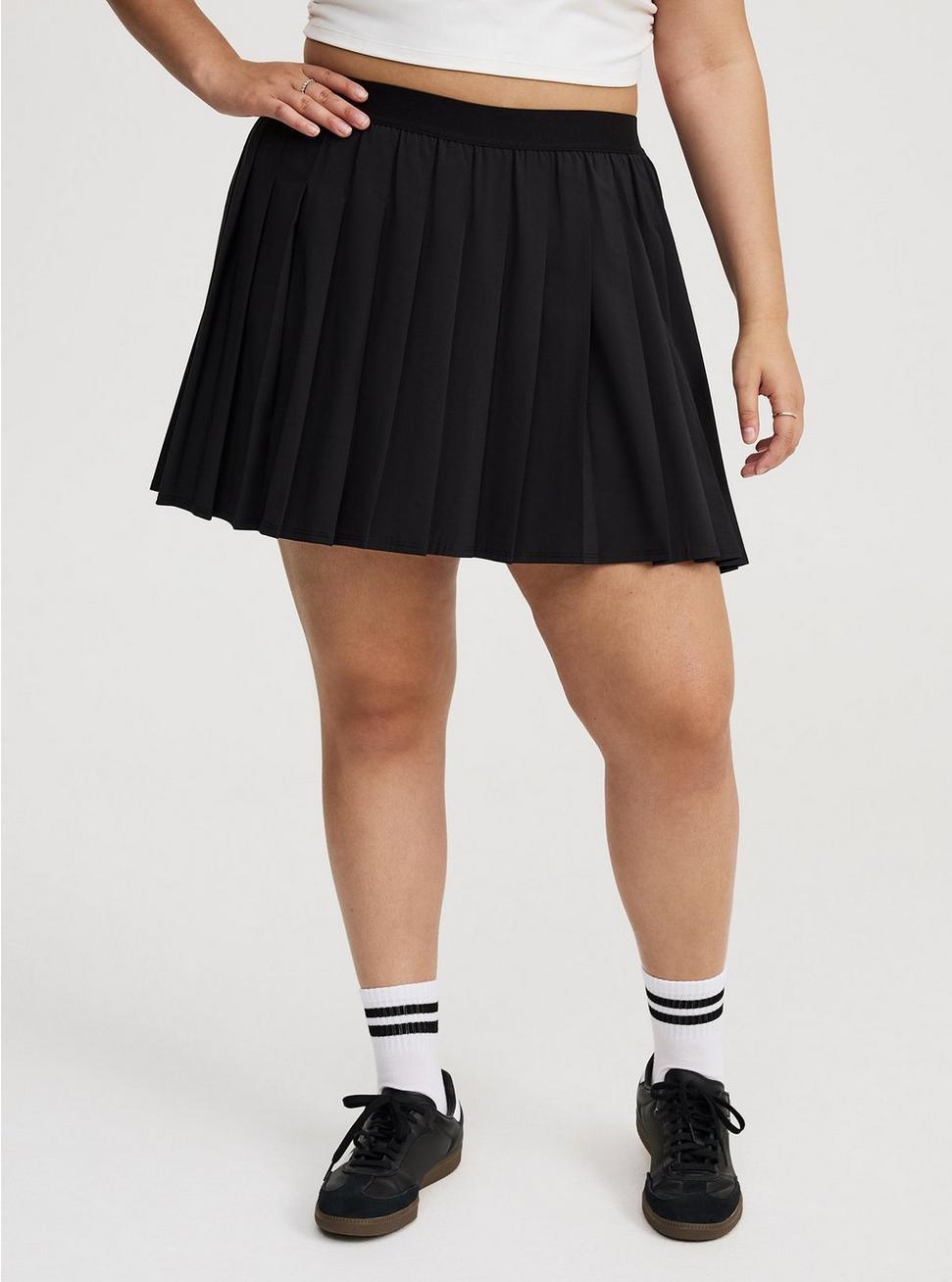 Tech Jersey Pleated Active Skirt With Bike Short Product Image