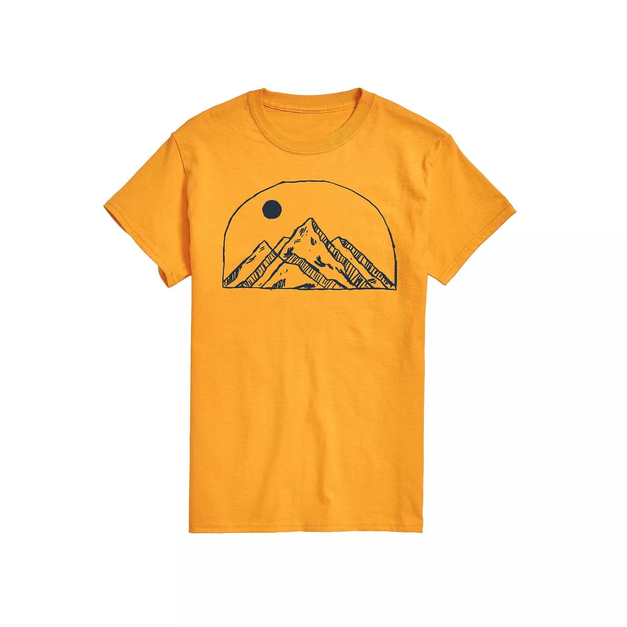 Mens Mountain Sketch Tee Product Image
