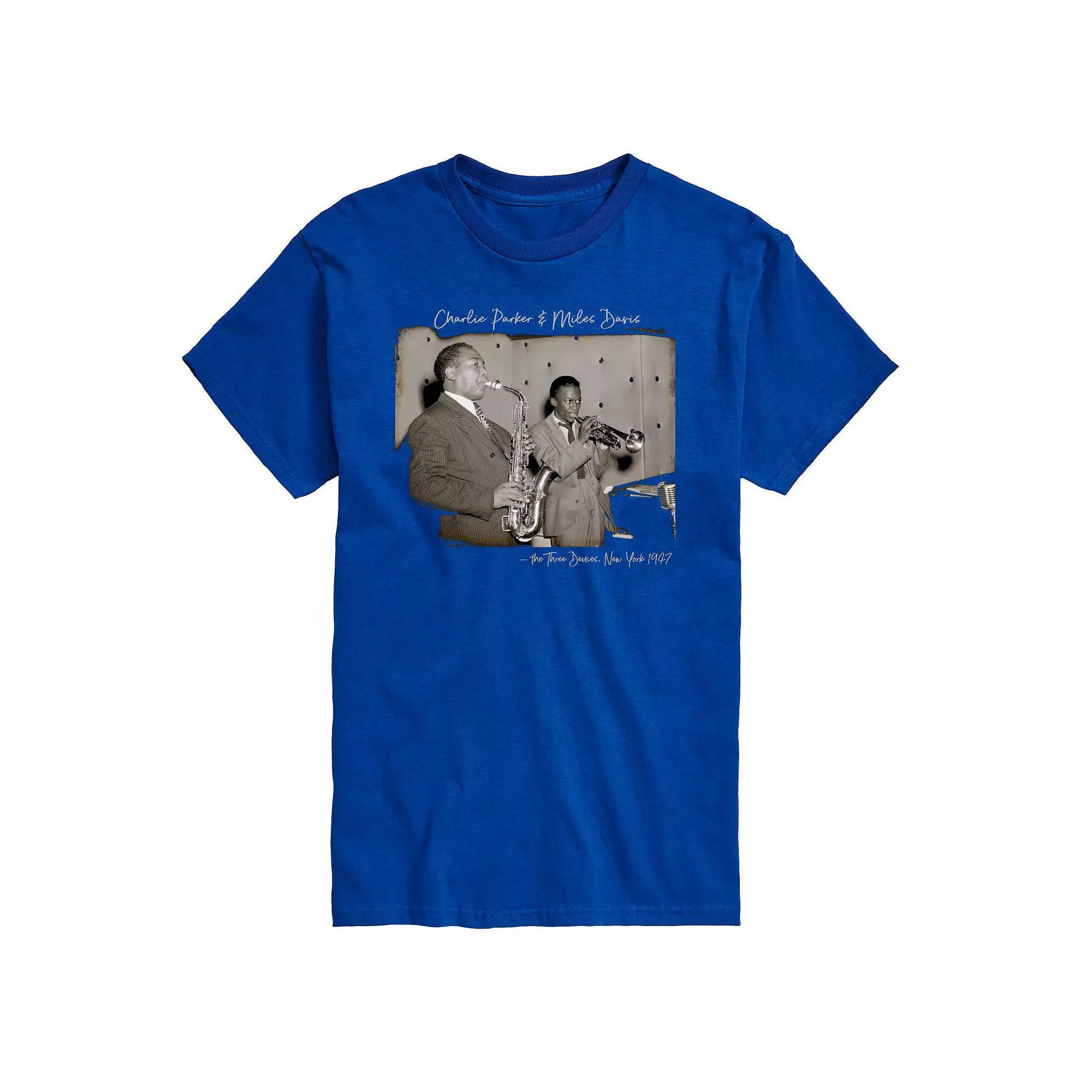 Mens Charlie Parker Three Deuces Tee Product Image