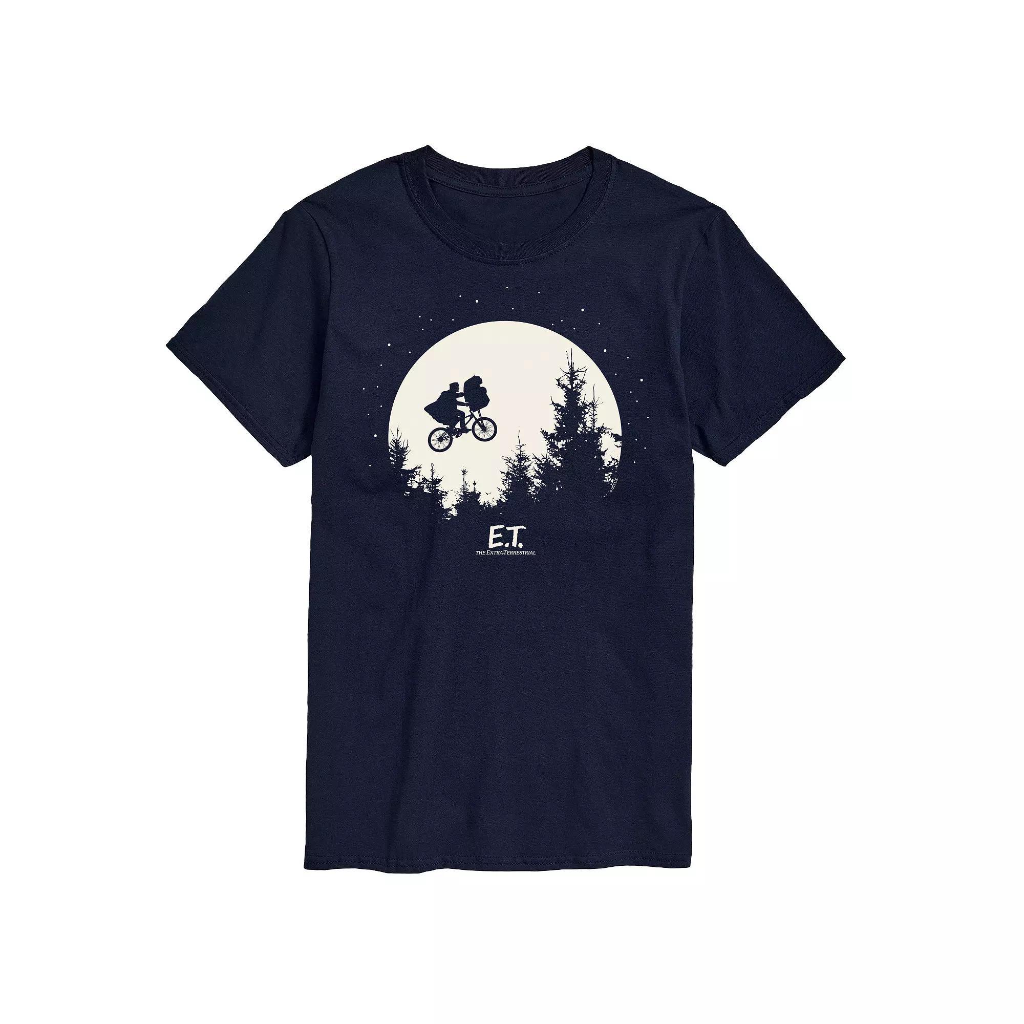 Big & Tall ET Bike Moon Tee, Mens Product Image