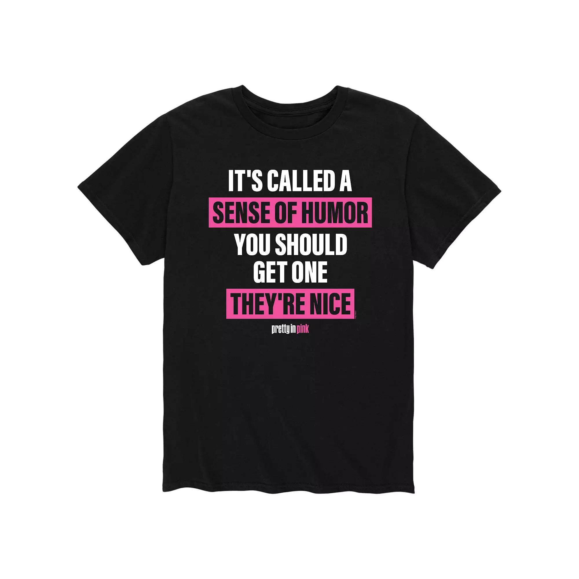 Mens Pretty In Pink Humor Tee Product Image