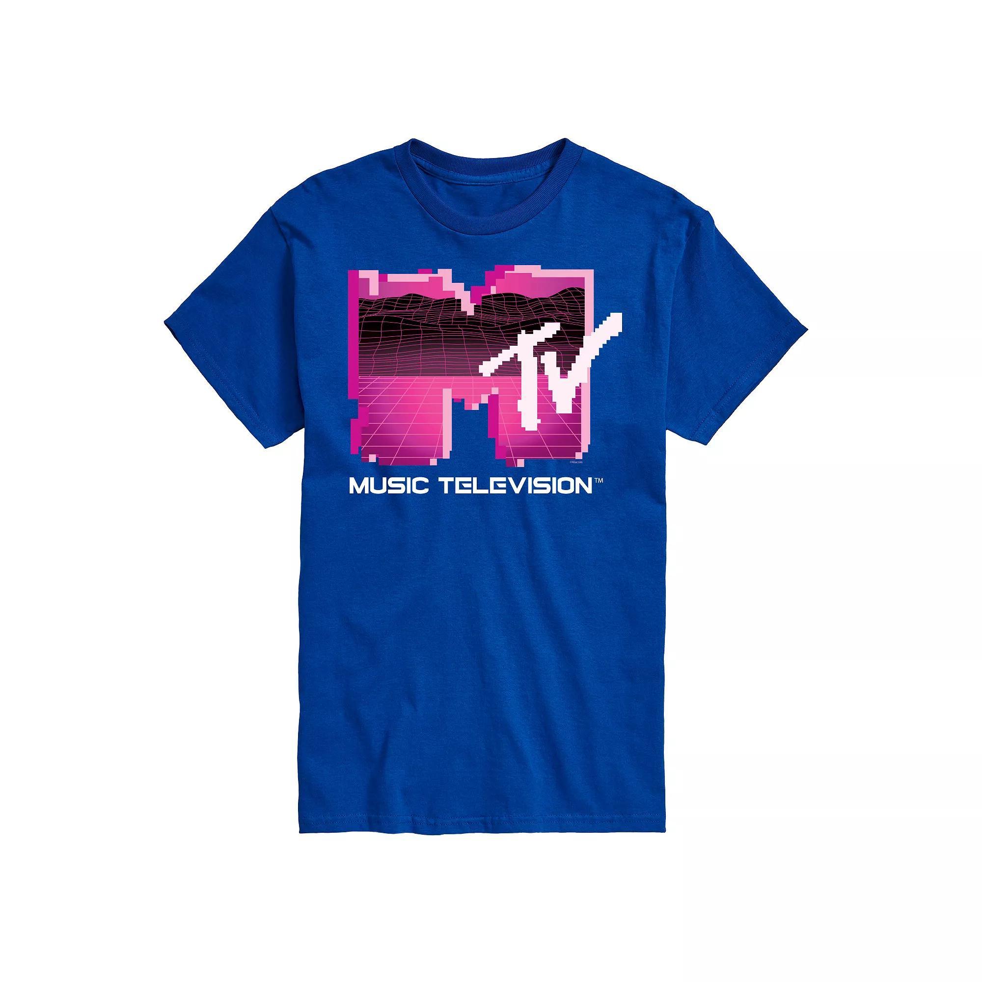 Big & Tall MTV Retro Gamer Logo Graphic Tee, Mens Product Image