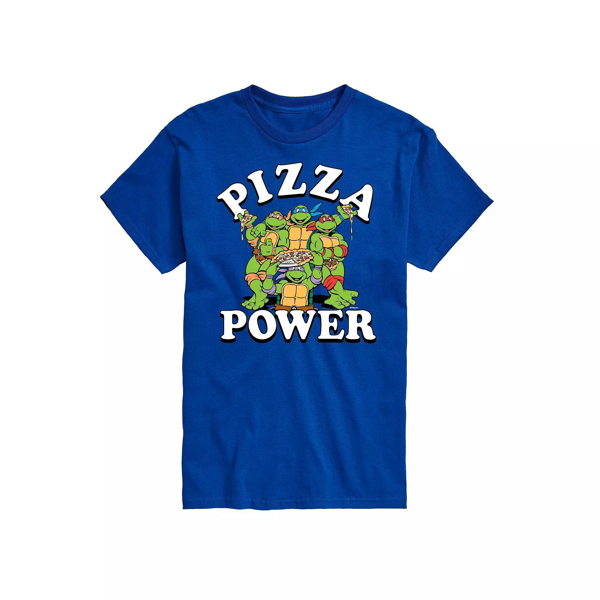 Big & Tall TMNT Pizza Power Graphic Tee, Mens Product Image