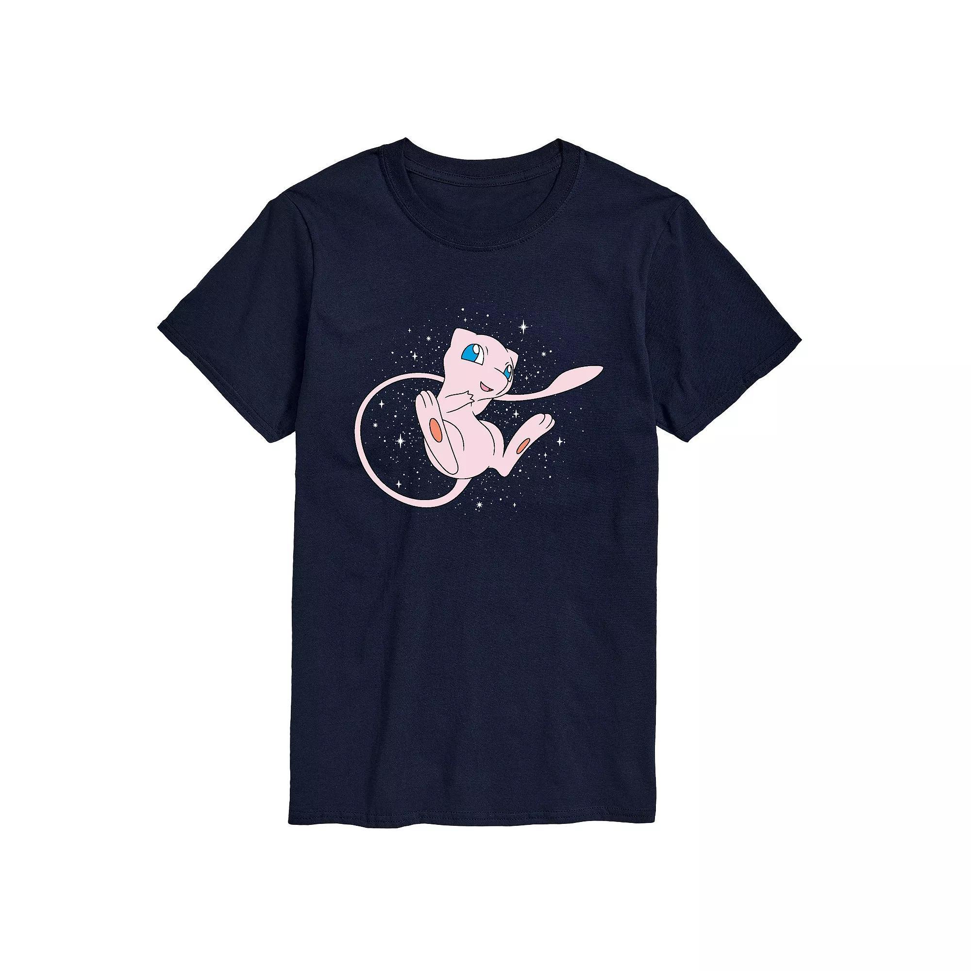 Mens Pokemon Starry Mew Tee Product Image
