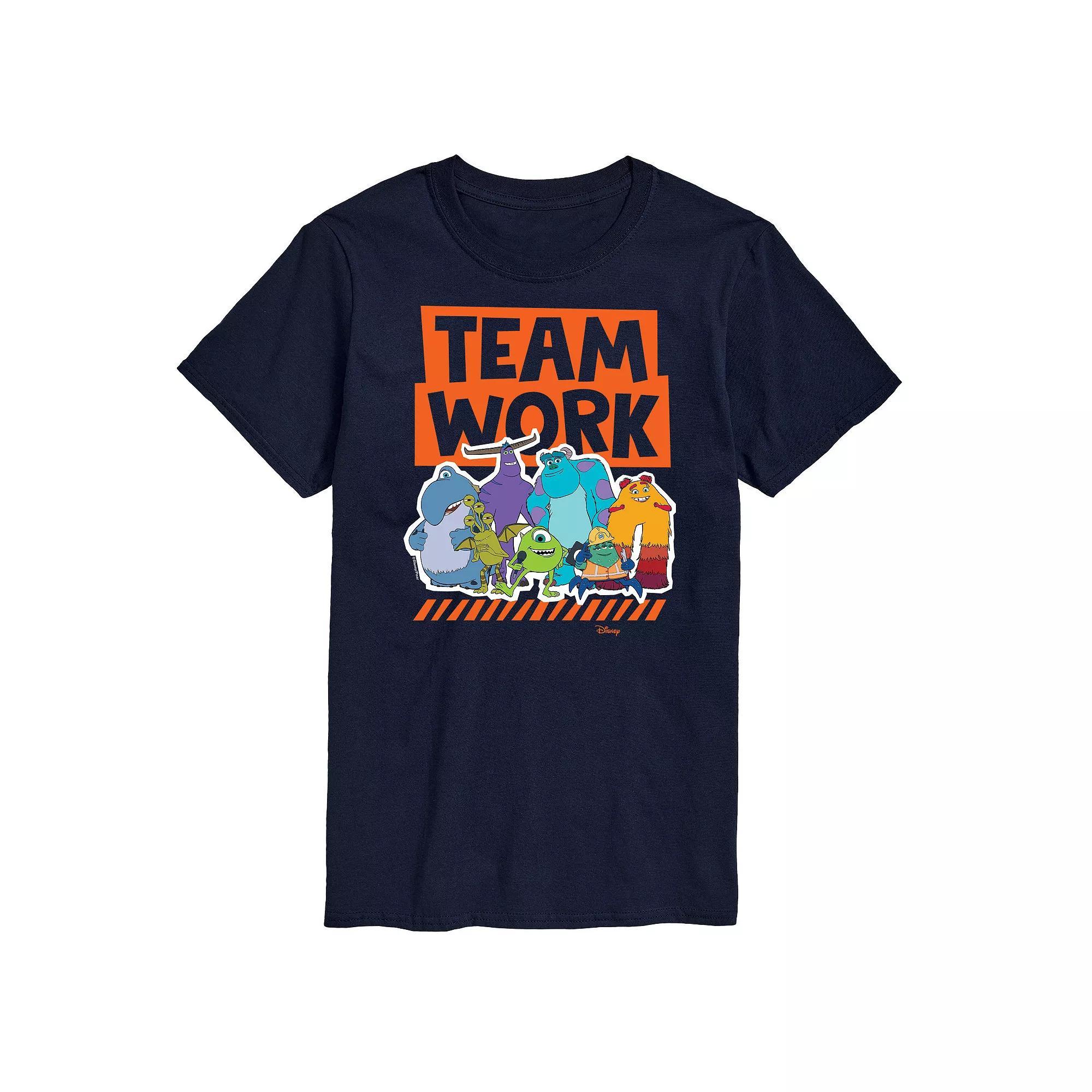 Disney/Pixars Monsters At Work Mens Teamwork Graphic Tee Product Image