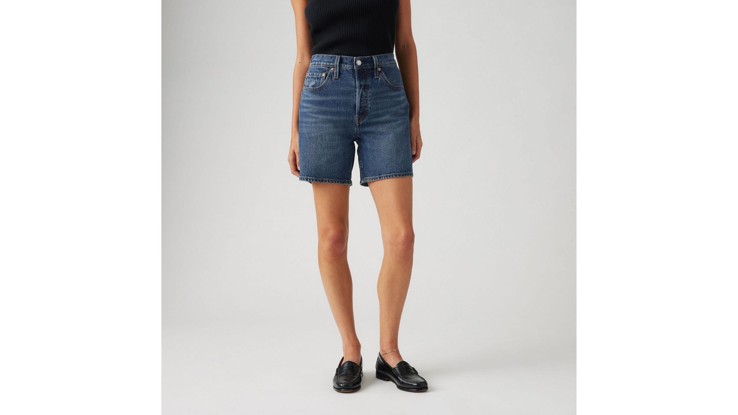 501® Original Fit High Rise Mid-Thigh  Women's Shorts Product Image