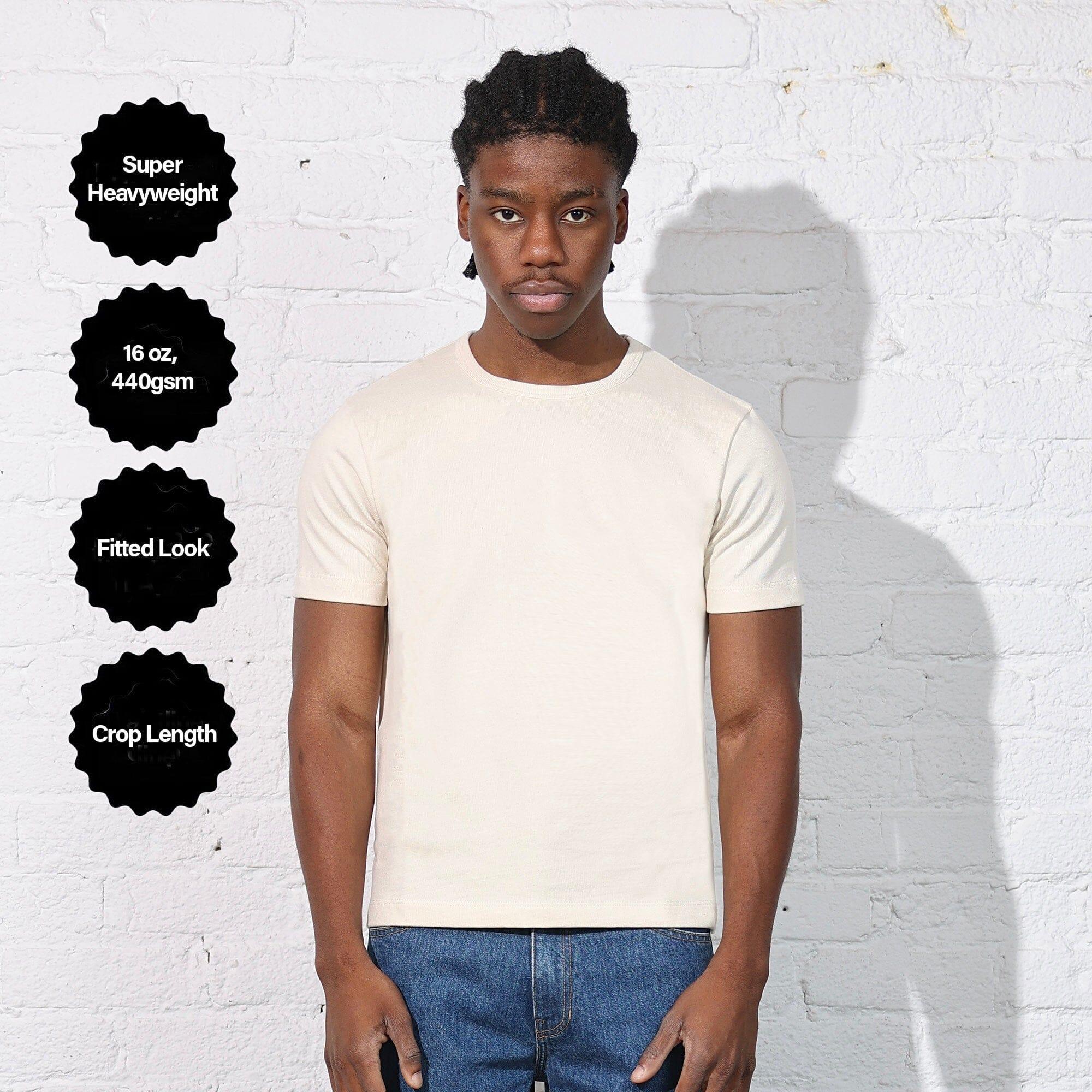 The Larchmont Super-Crop Tee | Heavyweight Product Image