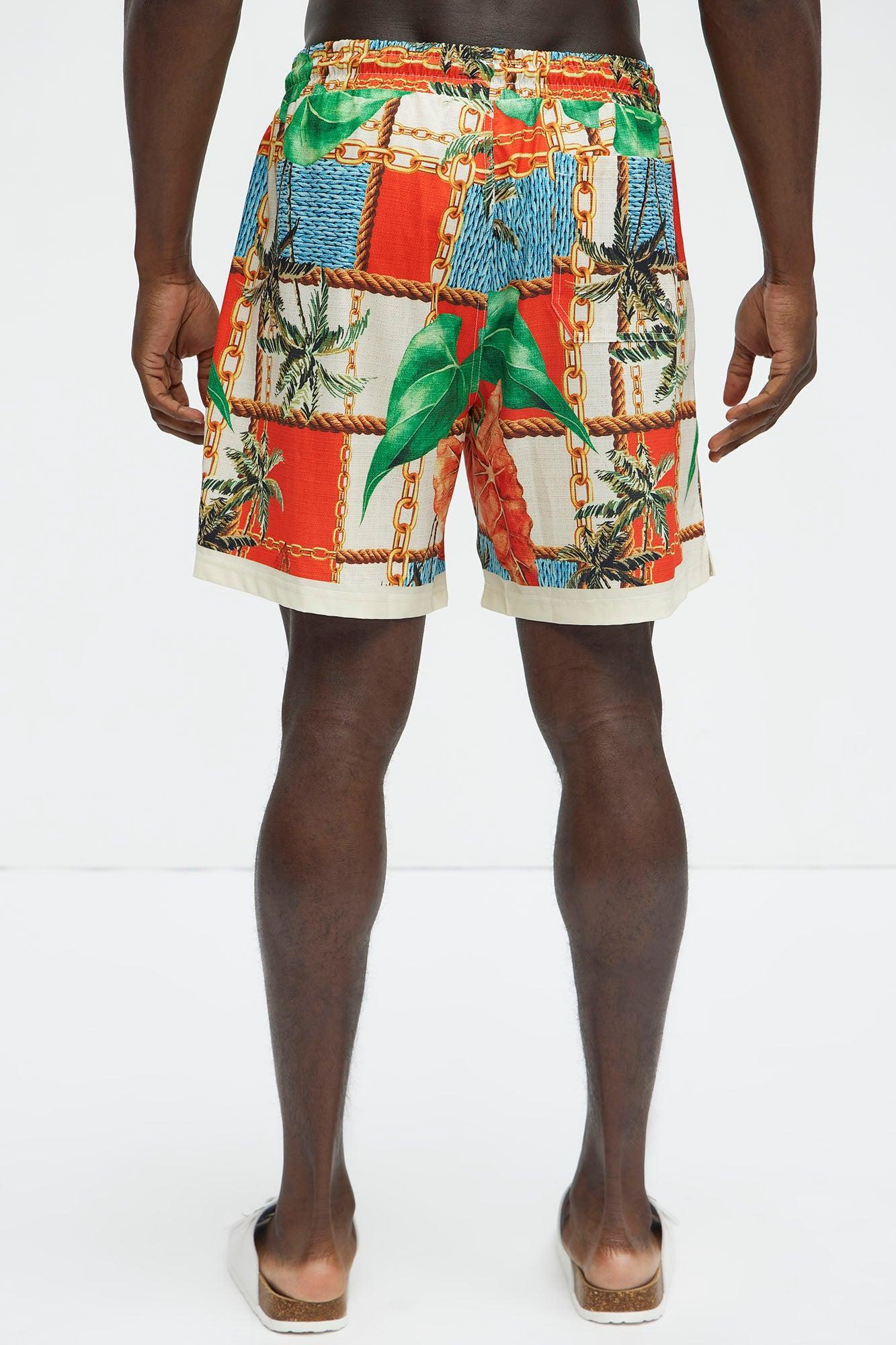 Summer Away Swim Classic Trunk - Multi Color Product Image